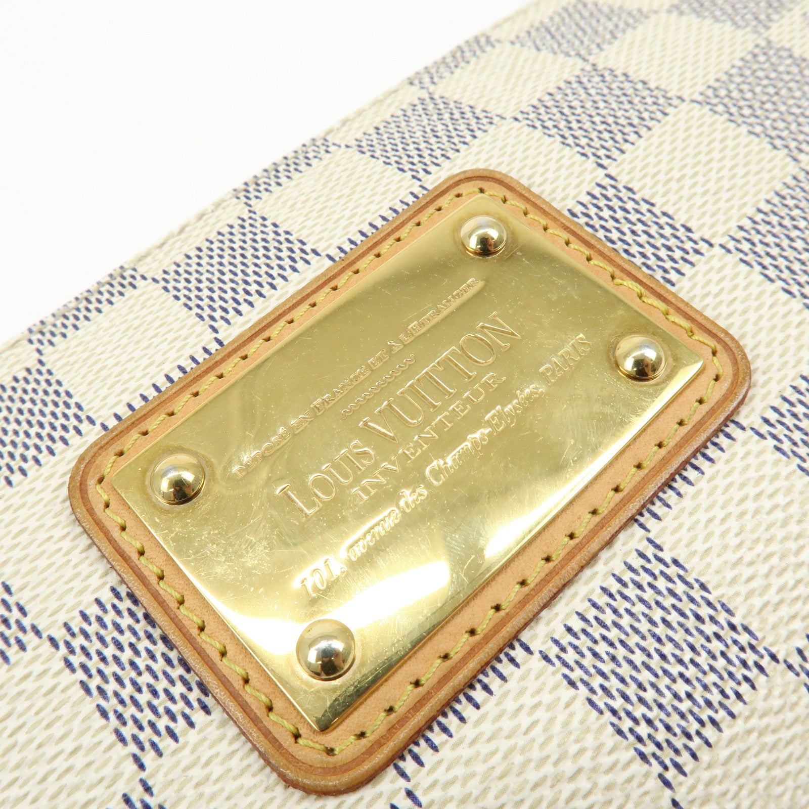 Louis Vuitton Damier Azur Eva 2 Way Bag Shoulder Bag N55214