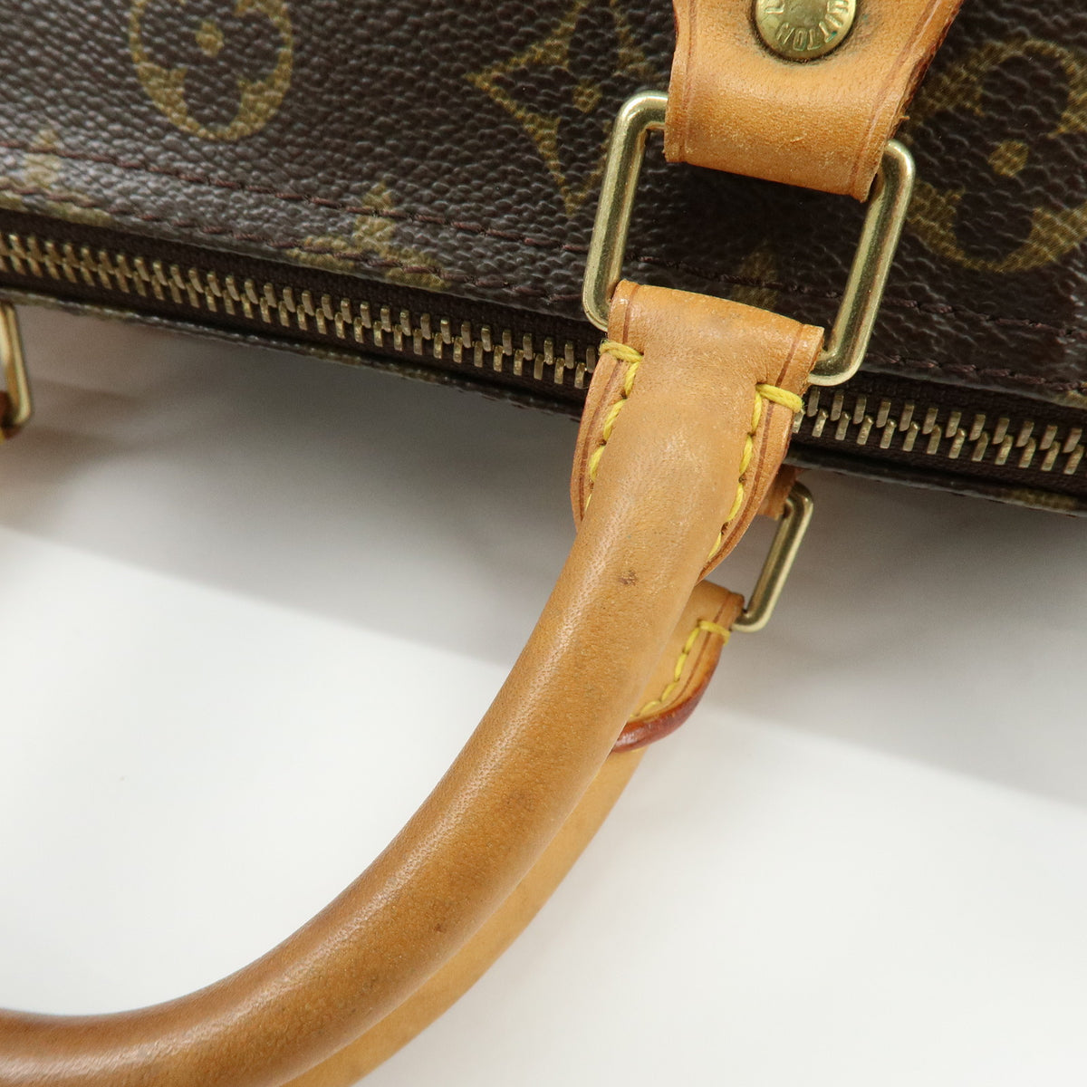 Louis Vuitton Monogram Speedy 30 Boston Bag Hand Bag Brown M41526