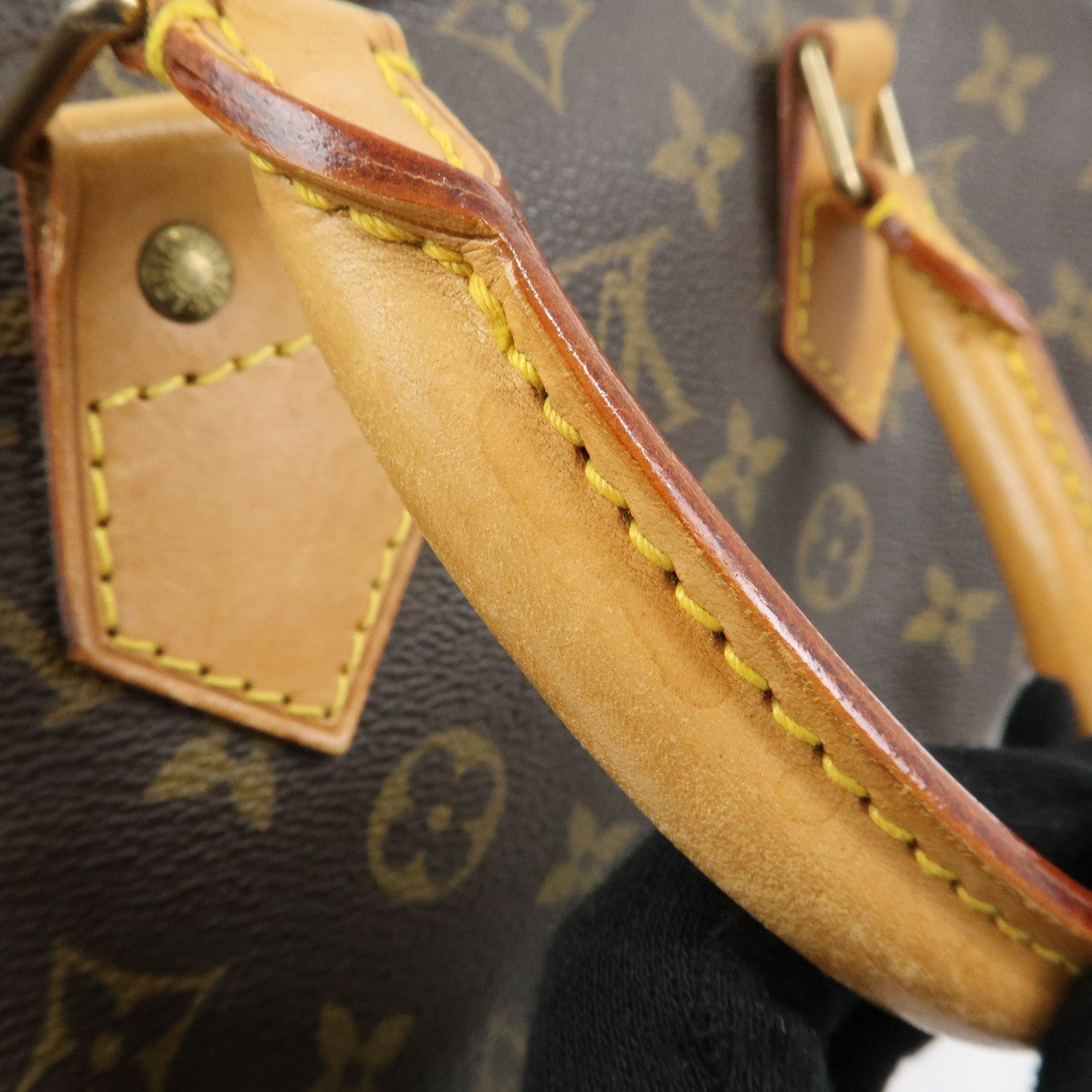 Louis Vuitton Monogram Speedy 25 Boston Bag Hand Bag Brown M41528