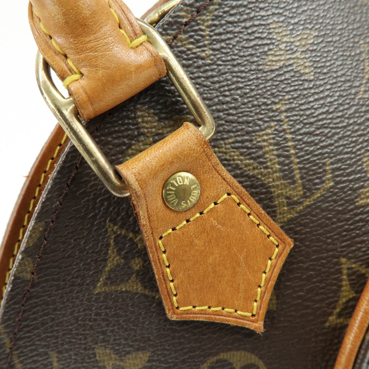 Louis Vuitton Monogram Ellipse PM Hand Bag Brown M51127