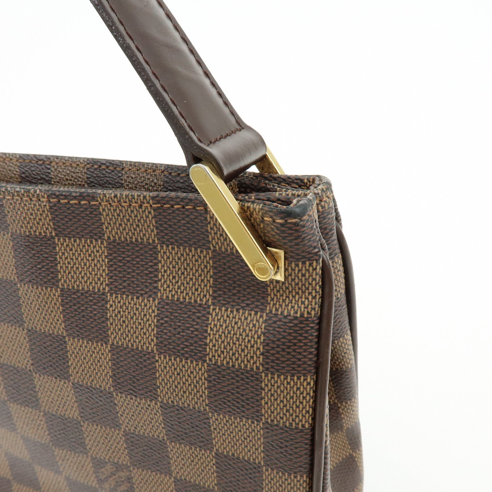 Louis Vuitton Damier Aubagne Shoulder Bag Hand Bag Brown N51129