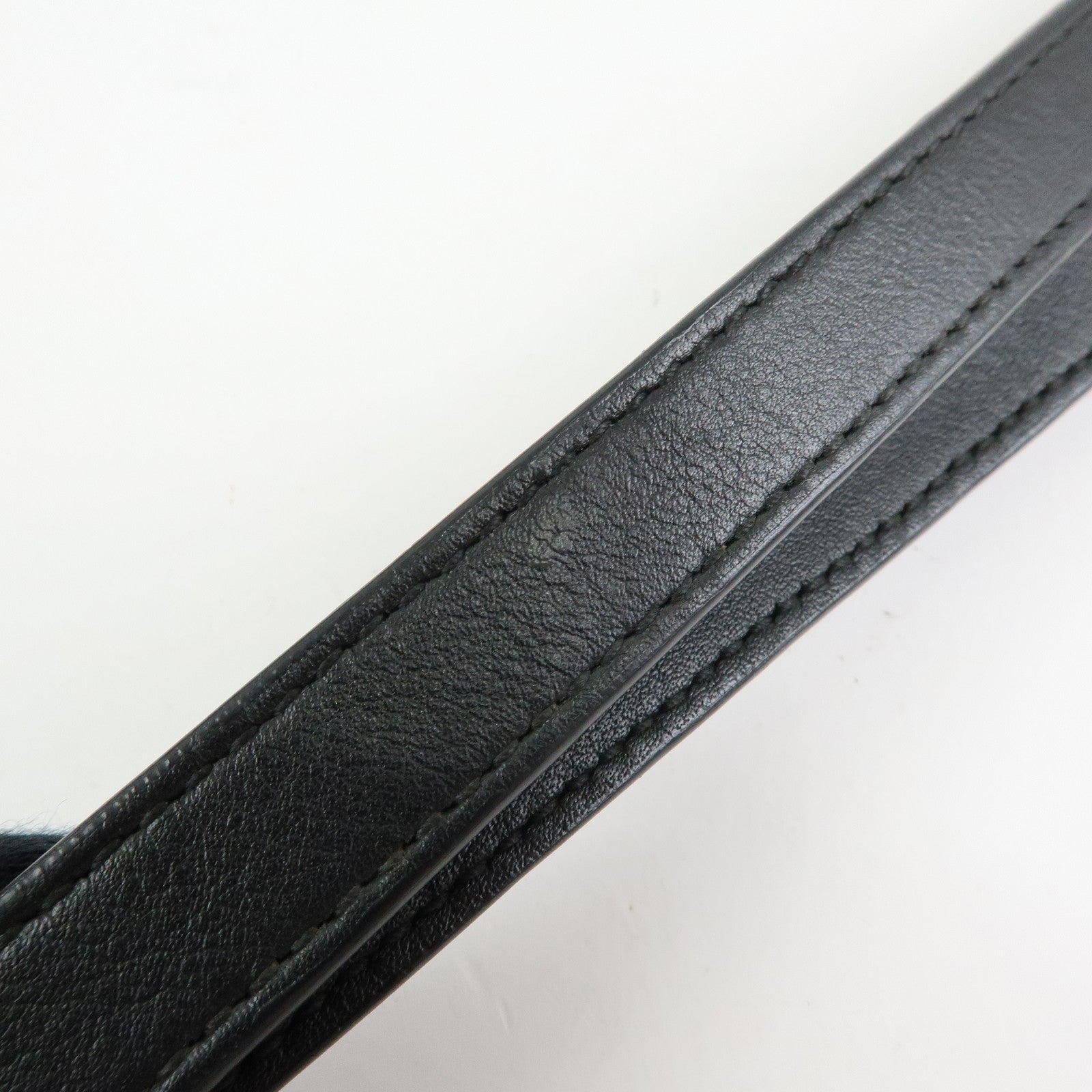 SAINT LAURENT PARIS Petit Cabas Y Line Leather 2WayBag Black 311210