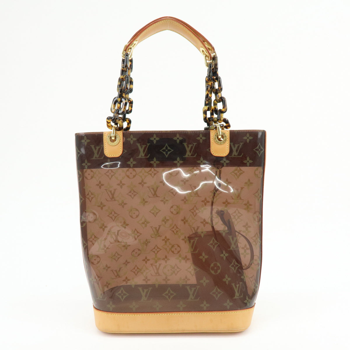 Louis Vuitton Cruise Line Monogram Cabas Ambre MM Tote Bag Brown M92501