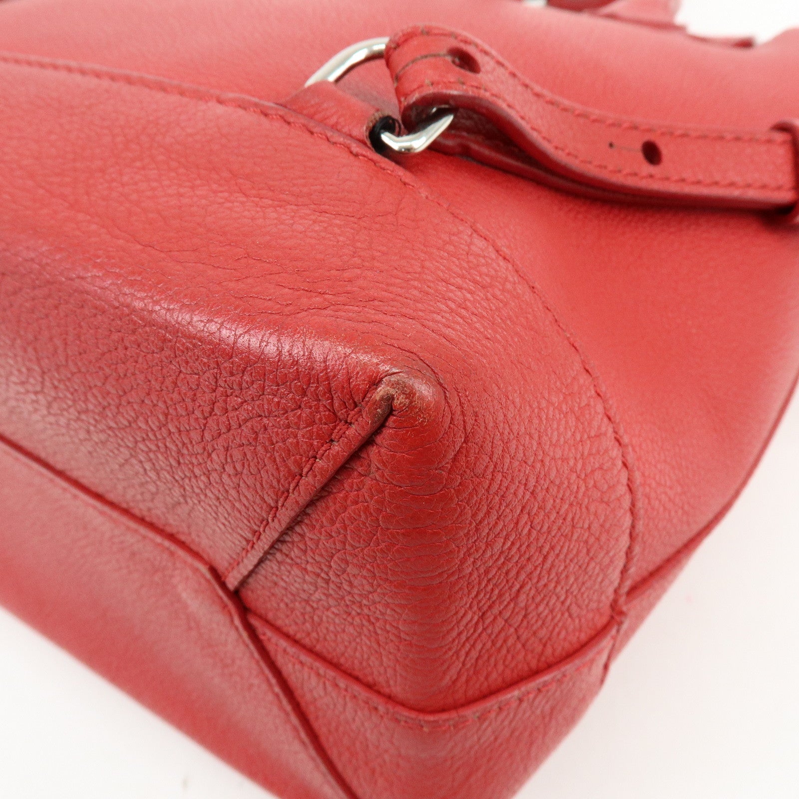 Louis Vuitton Lockme Taurillon Leather Backpack Rucksack Ruby M41818