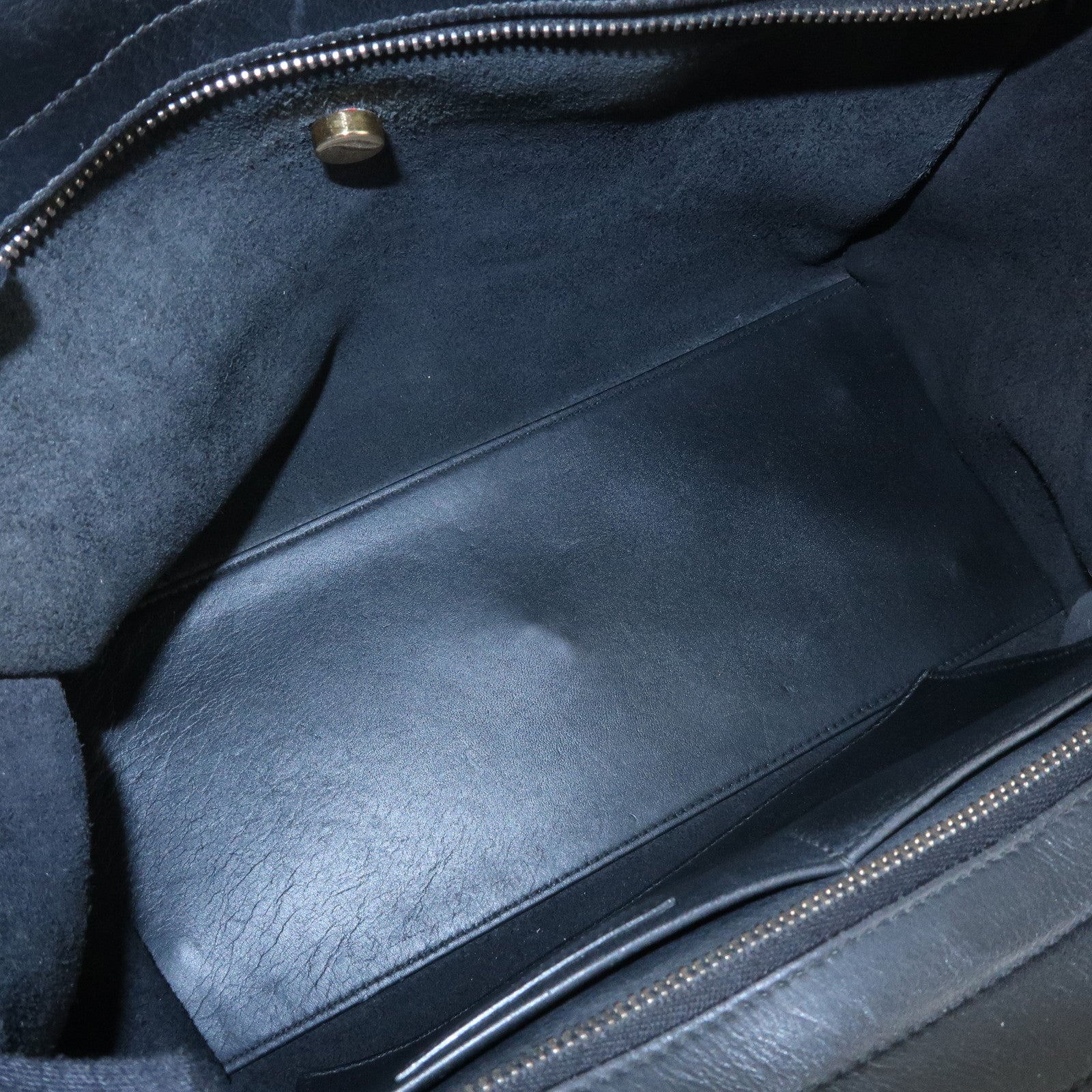 SAINT LAURENT PARIS Petit Cabas Y Line Leather 2WayBag Black 311210