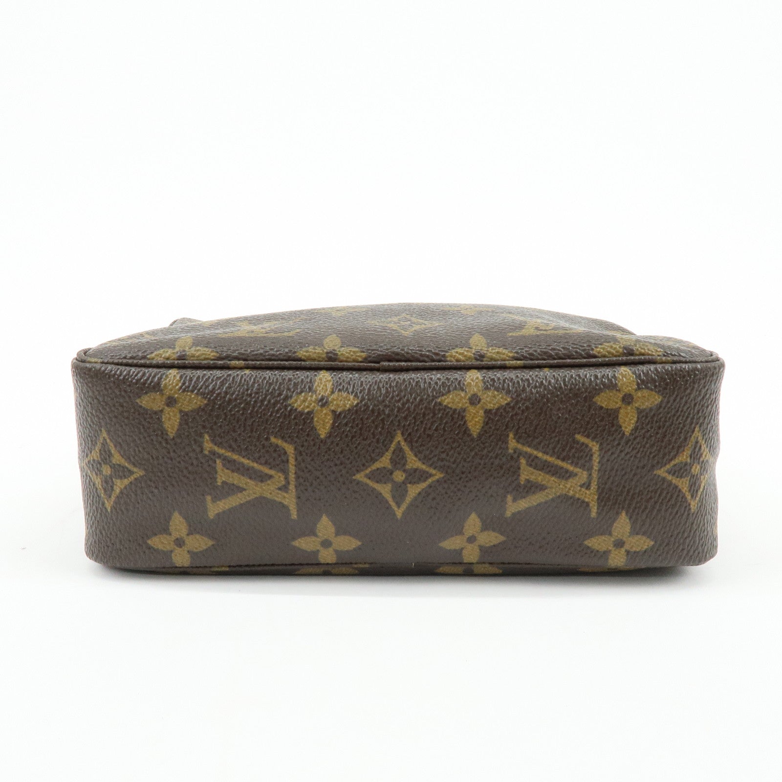 Louis Vuitton Monogram Canavs Trousse Toilette 18 Pouch Brown