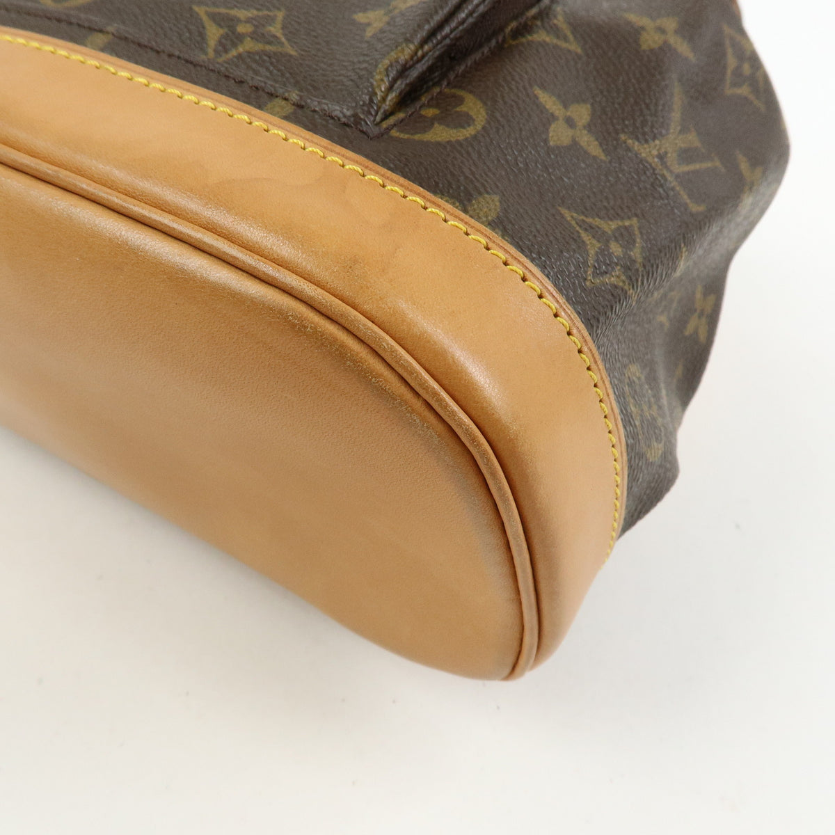 Louis Vuitton Monogram Montsouris MM Backpack Rucksack Brown M51136