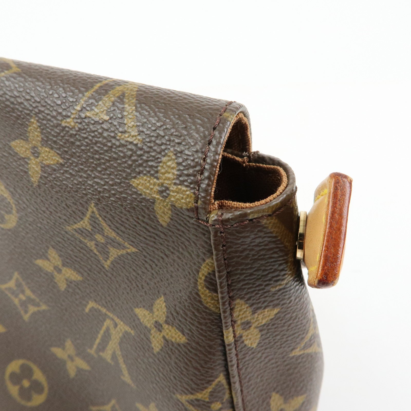 Louis Vuitton Monogram Mini Looping Canvas Shoulder Bag Brown M51147
