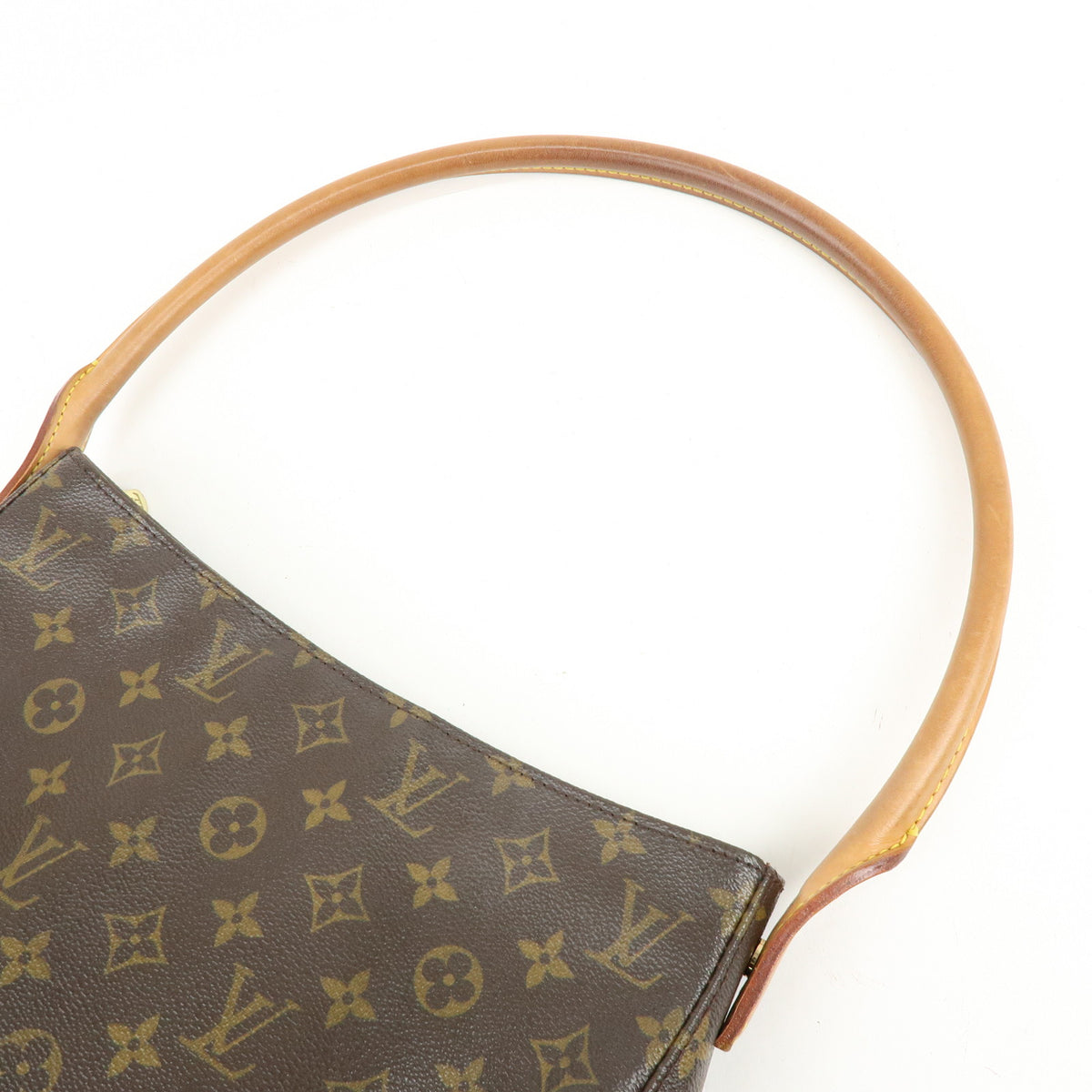 Louis Vuitton Monogram Looping GM Shoulder Bag Brown M51145