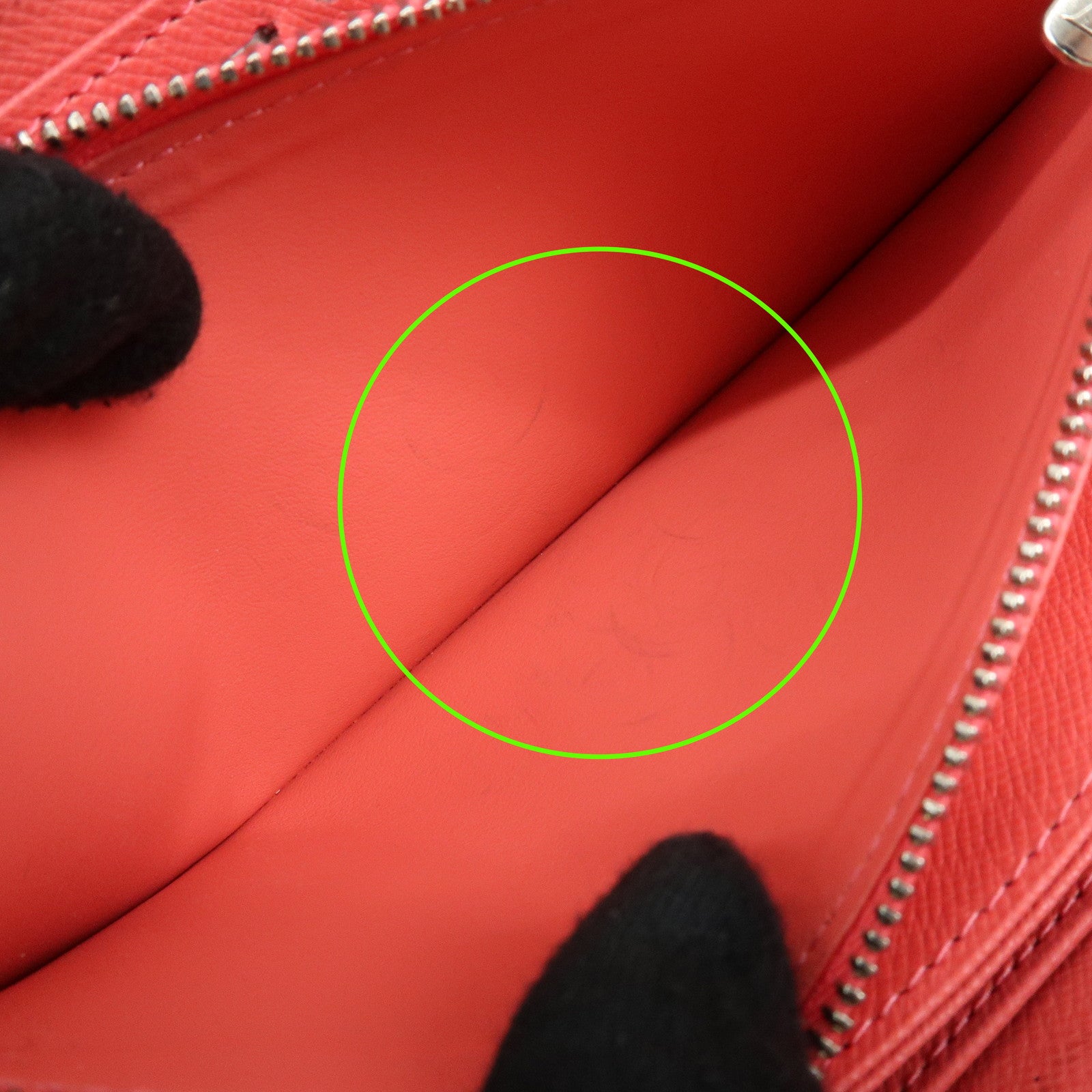 Louis Vuitton Epi Leather Zippy Long Wallet Corail M60663