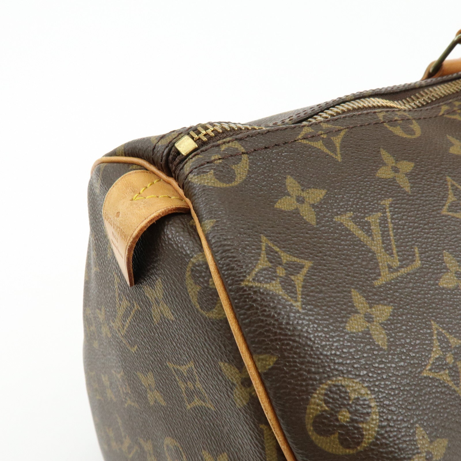 Louis Vuitton Monogram Keep All 50 Boston Bag Hand Bag Brown M41426