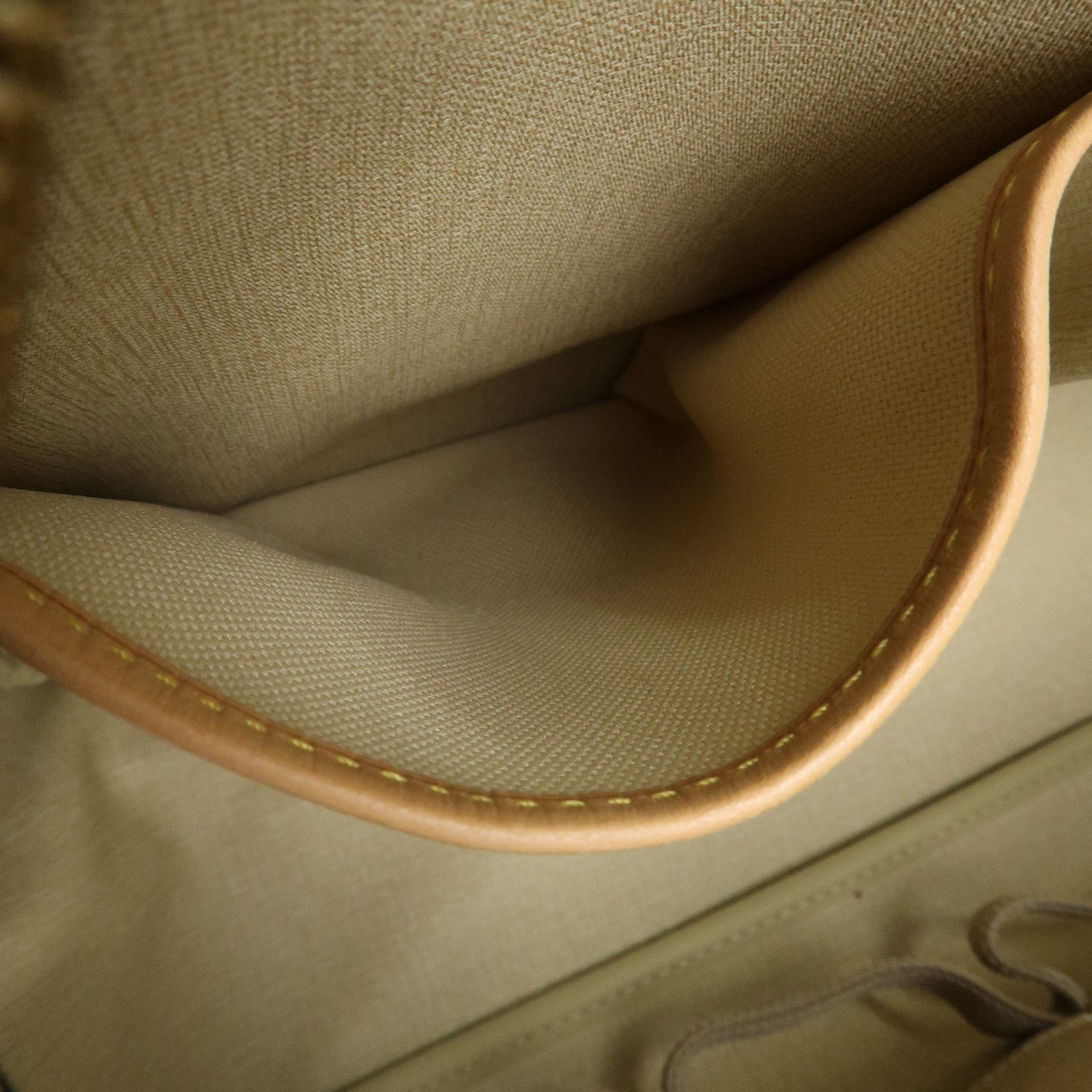 Louis Vuitton Monogram Deauville Canvas Hand Bag Brown M47270