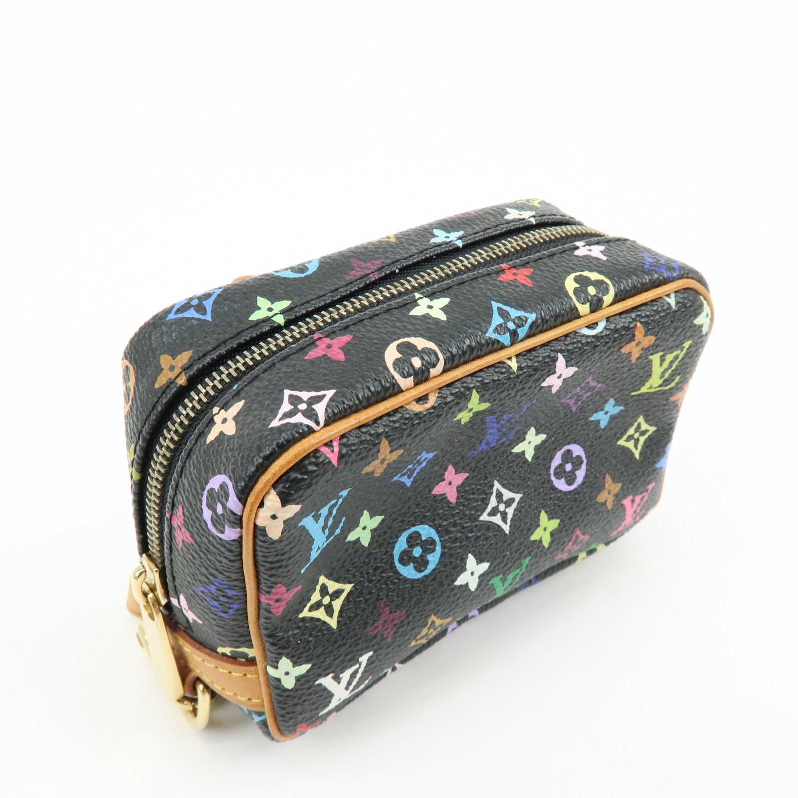 Louis Vuitton Monogram Multicolor Trousse Wapity Pouch Wrist Bag M58034