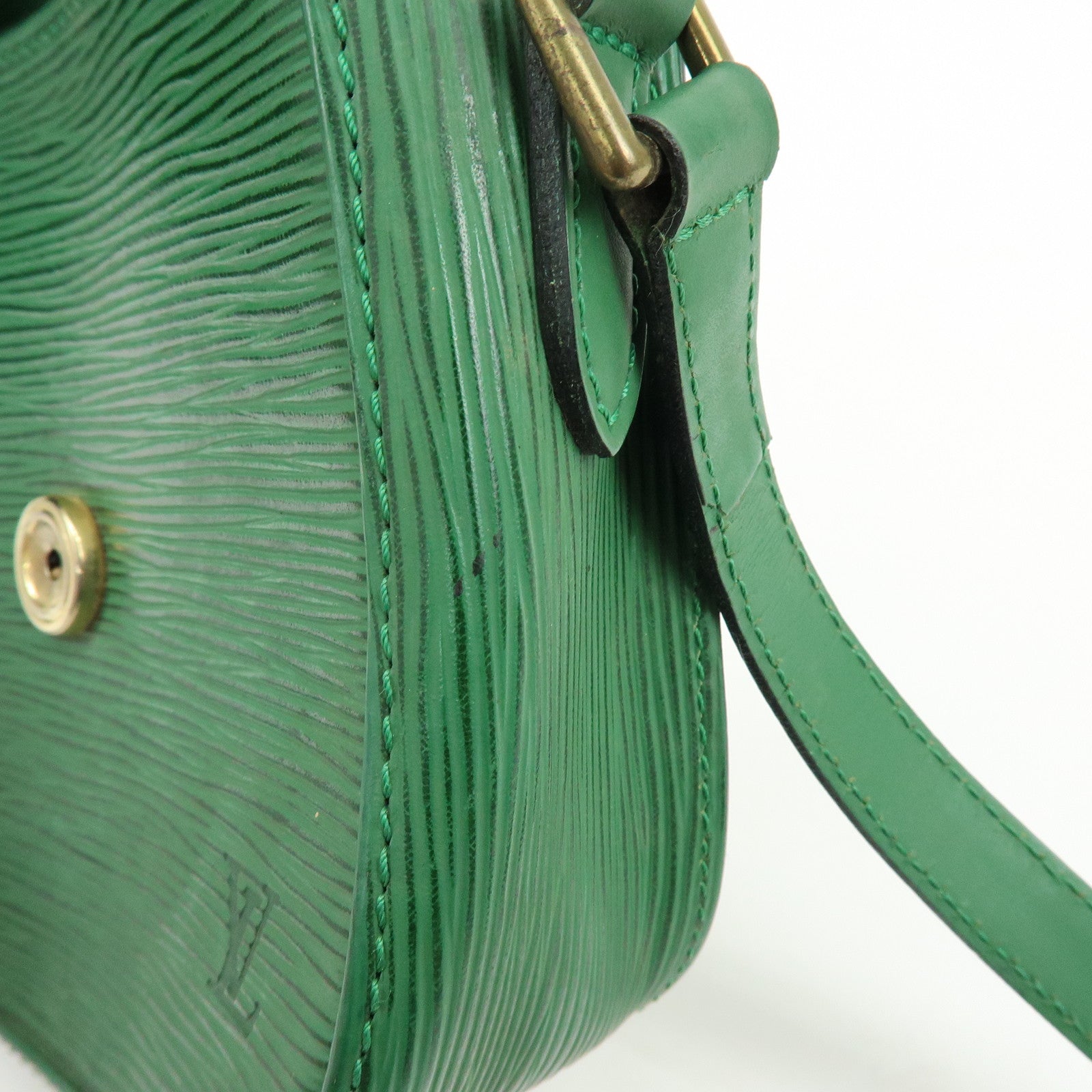 Louis Vuitton Epi Mini Saint Cloud Shoulder Bag Borneo Green M52214