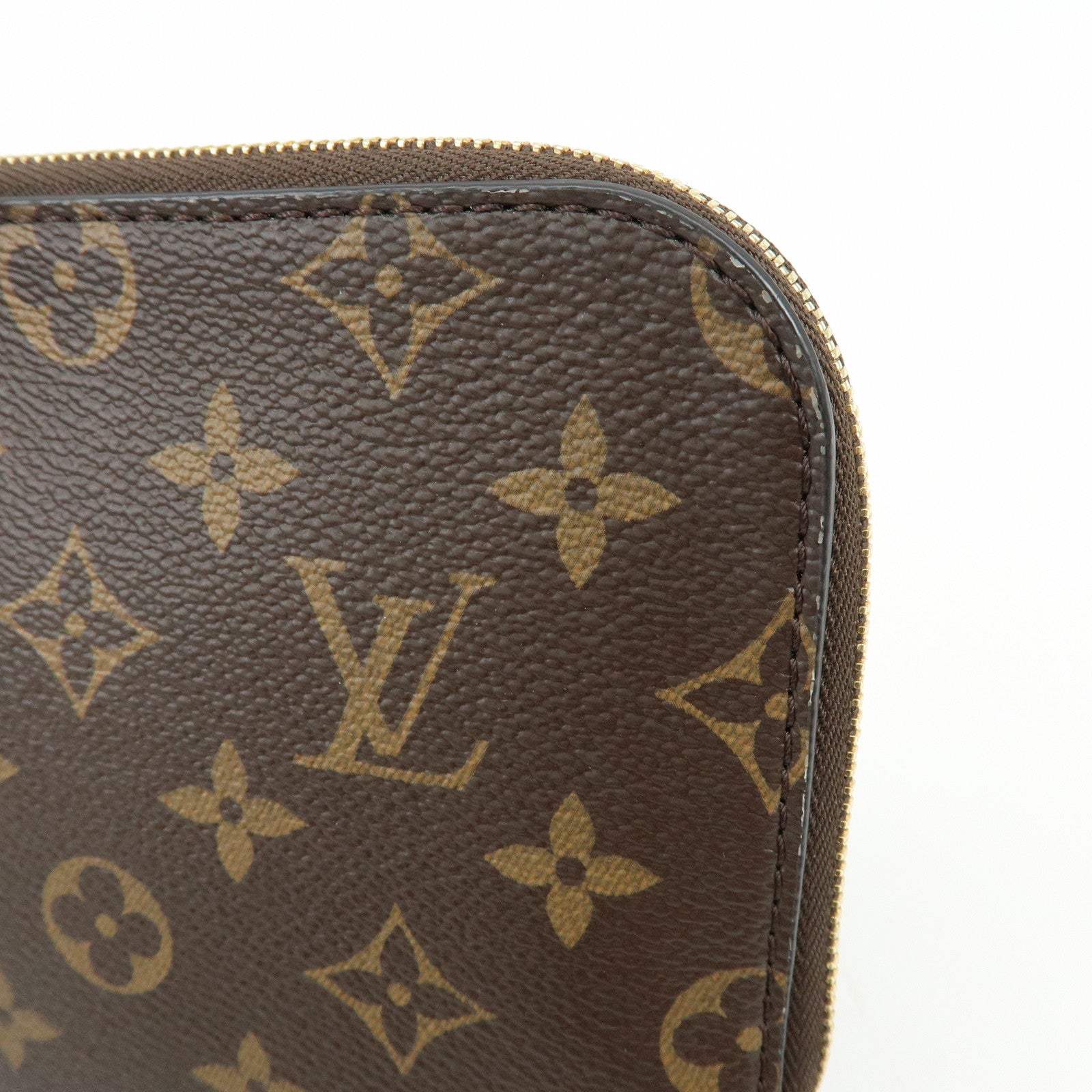 Louis Vuitton Etui Voyage PM Clutch Bag Pouch Brown M44500