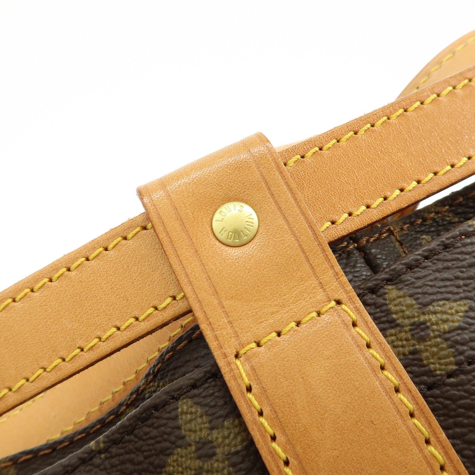 Louis Vuitton Monogram Randonnee GM Shoulder Bag Brown M42244