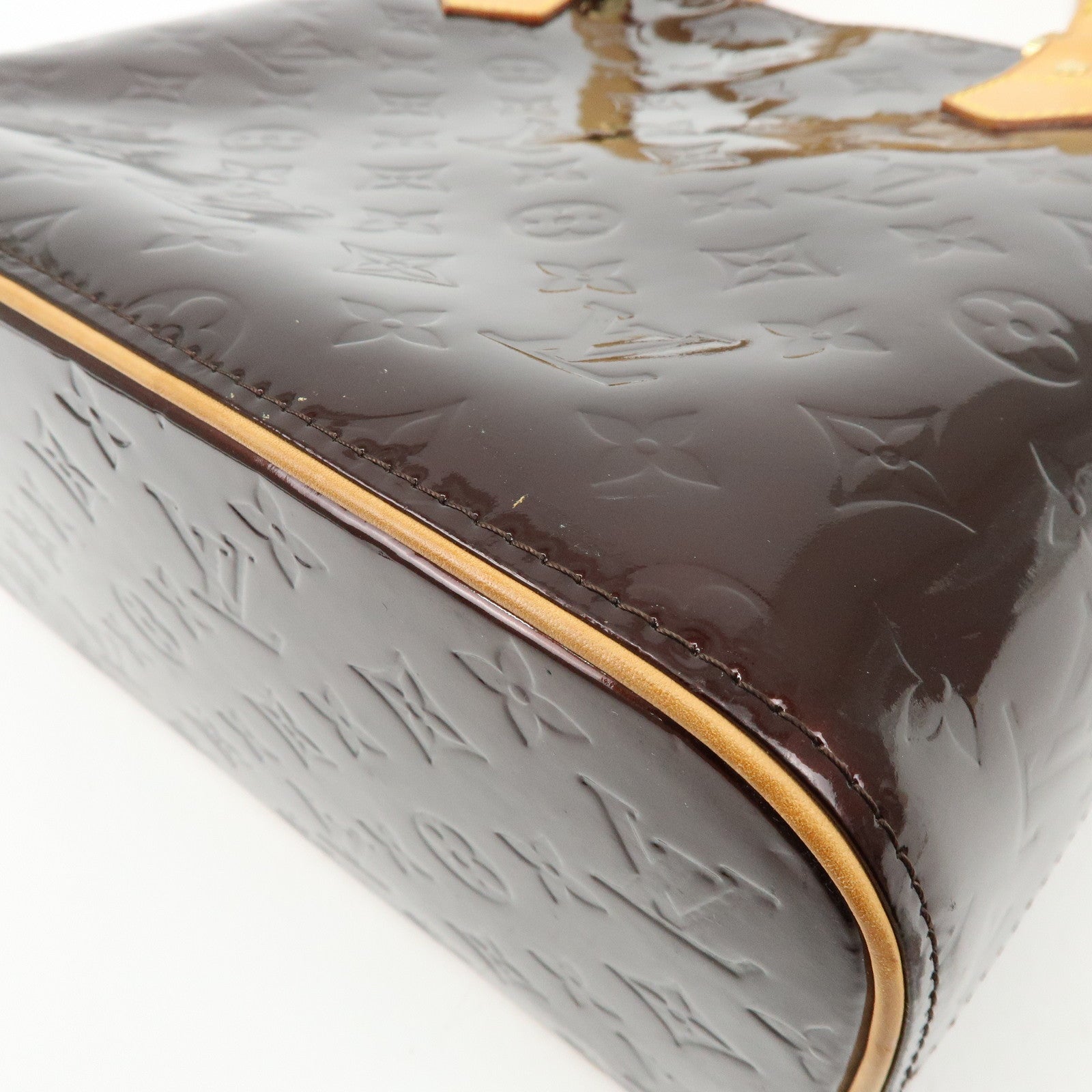 Louis Vuitton Monogram Vernis Houston Tote Bag Amarante M91999