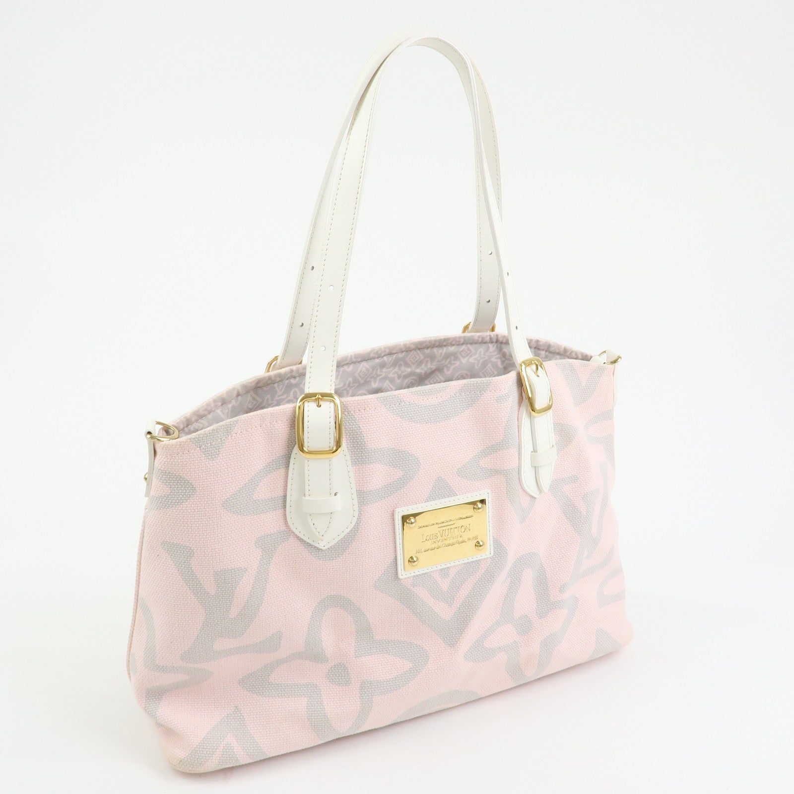 Louis Vuitton Cruise Line Tishenne PM Tote Bag Rose Pink MB1098