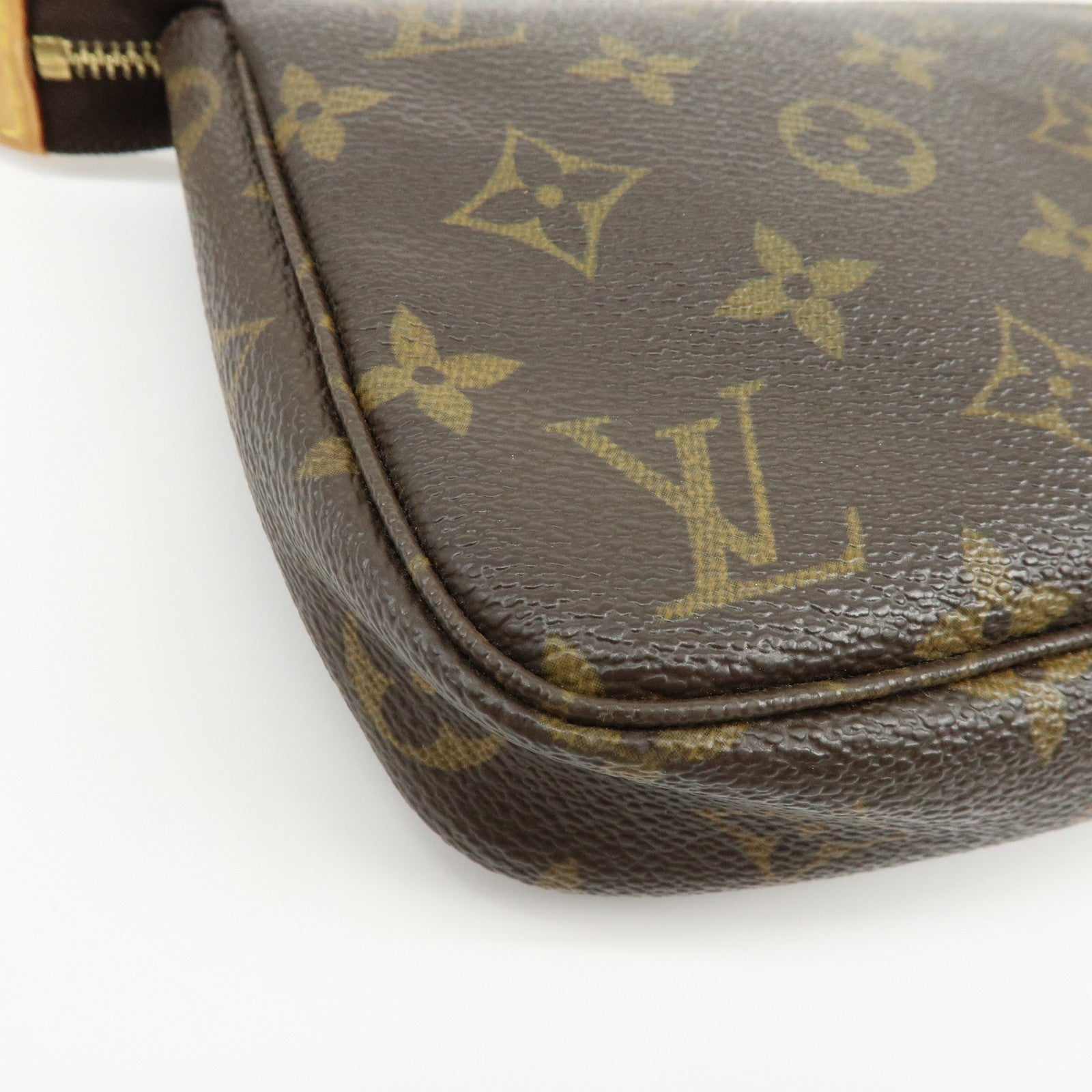 Louis Vuitton Monogram Pochette Accessoires Pouch with Strap Set M51980