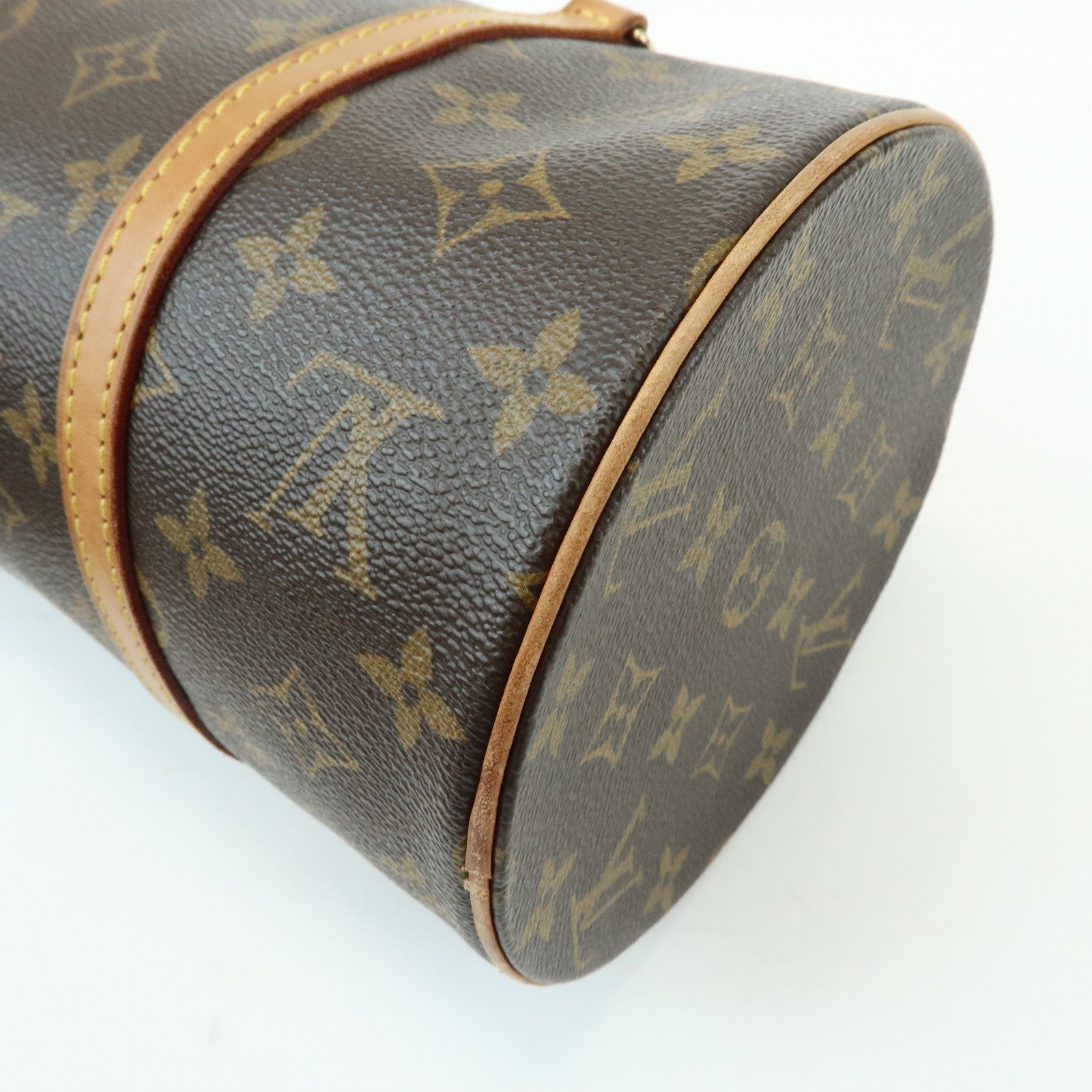 Louis Vuitton Monogram Canvas Leather Papillon 30 Brown M51385