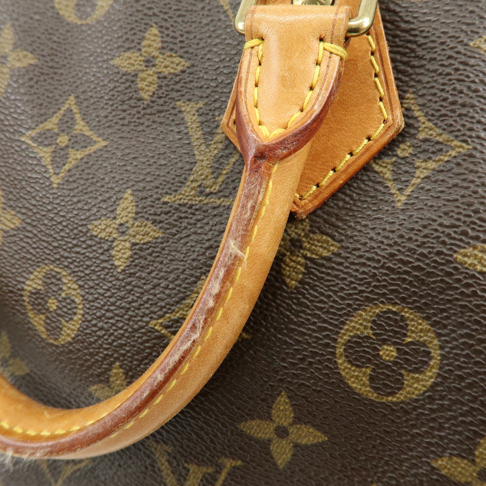 Louis Vuitton Monogram Speedy 30 Boston Bag Hand Bag Brown M41526