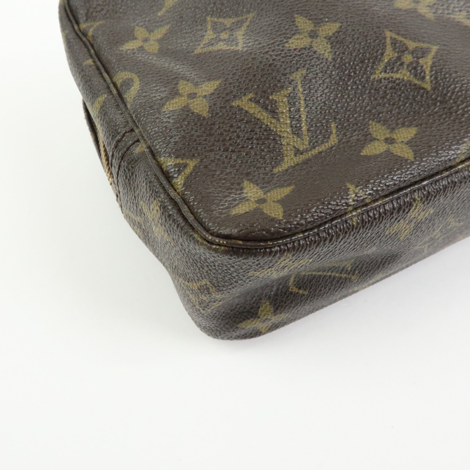 Louis Vuitton Monogram Trousse Toilette 23 Pouch Brown M47524