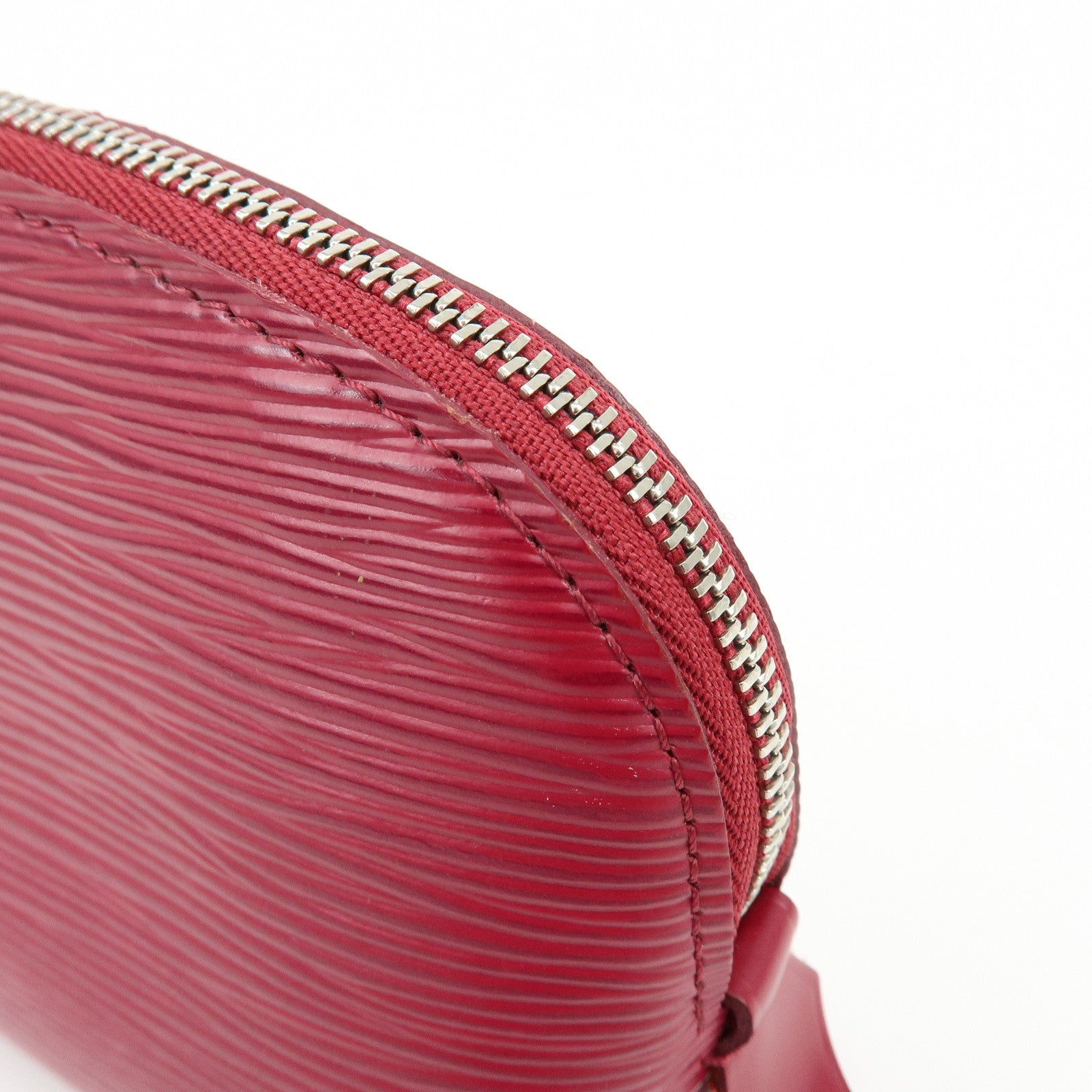 Louis Vuitton Epi Pochette Cosmetic Pouch Fuchsia Pink M40641