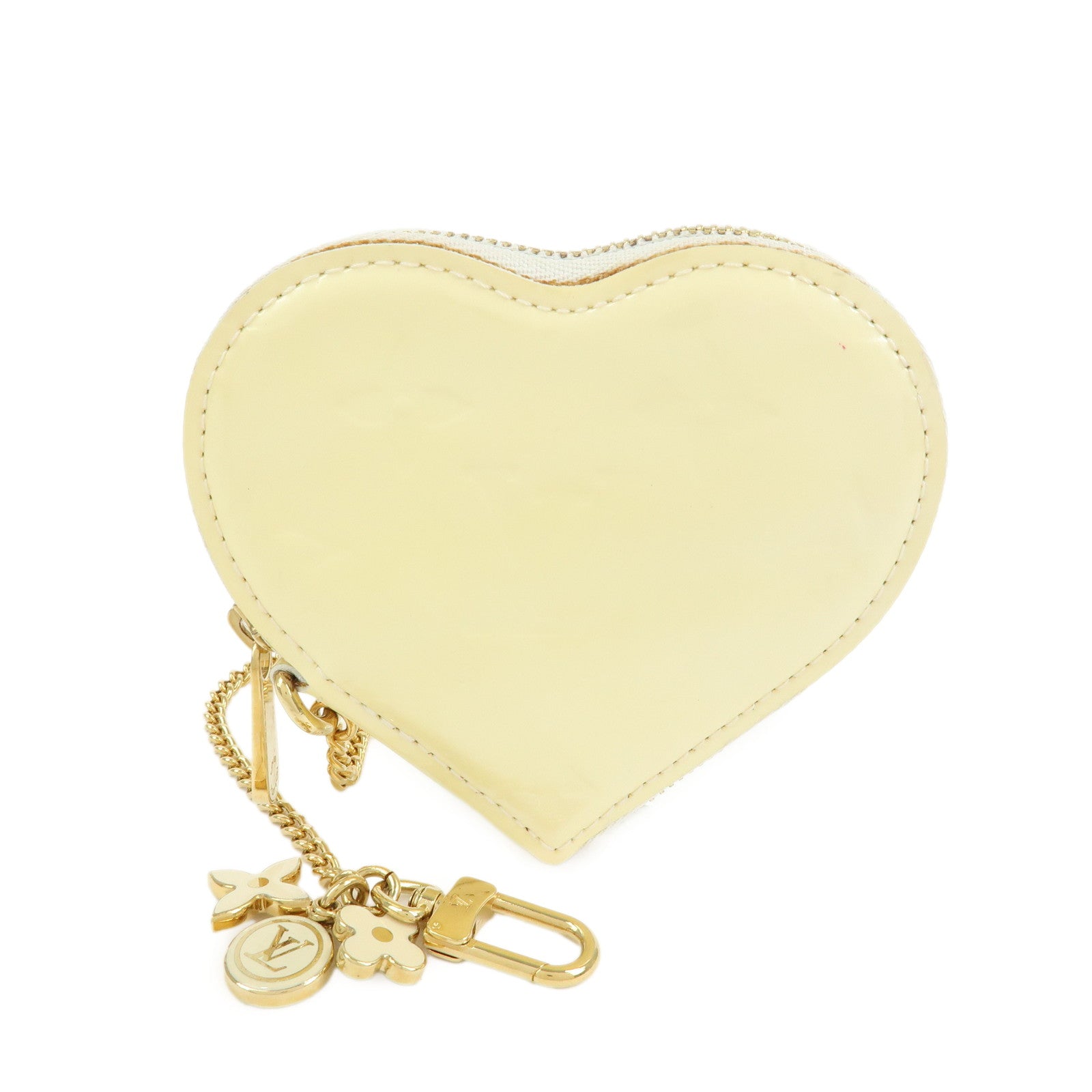 Louis Vuitton Monogram Vernis Porte Monnaie Couer Coin Case M91918
