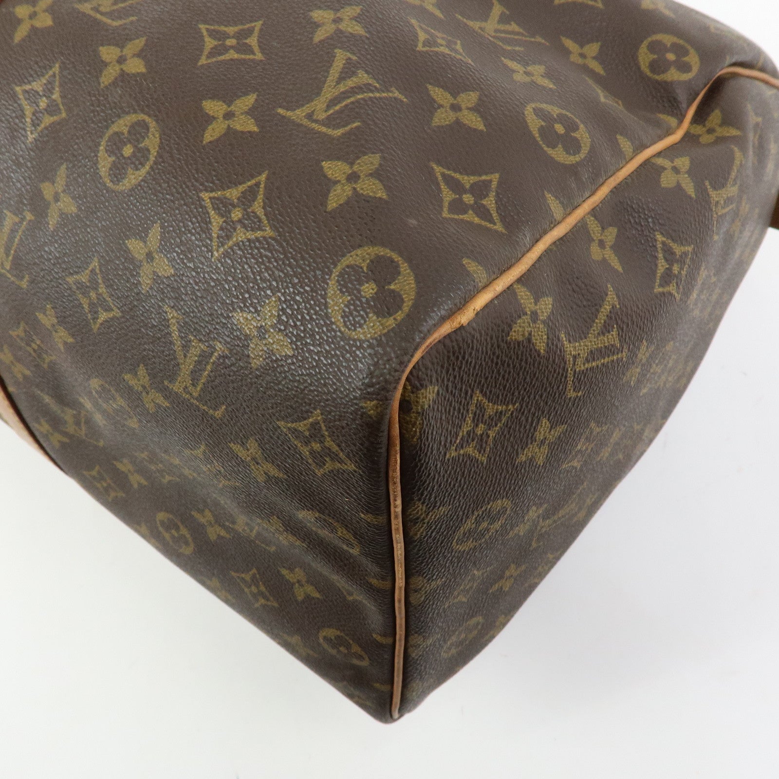 Louis Vuitton Monogram Keep All 50 Boston Bag Brown M41426