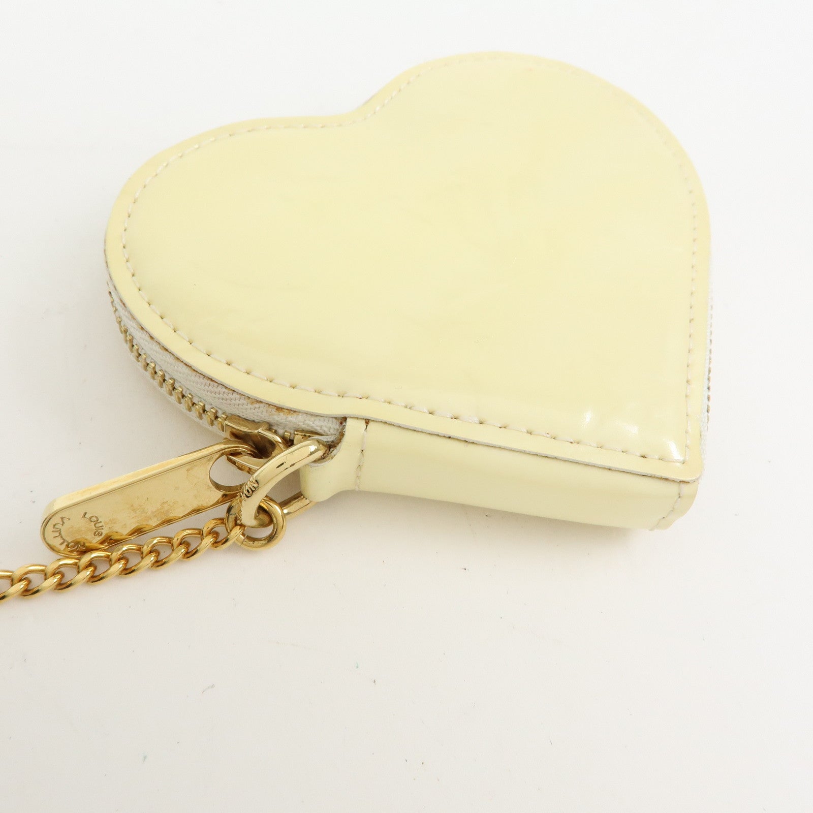 Louis Vuitton Monogram Vernis Porte Monnaie Couer Coin Case M91918