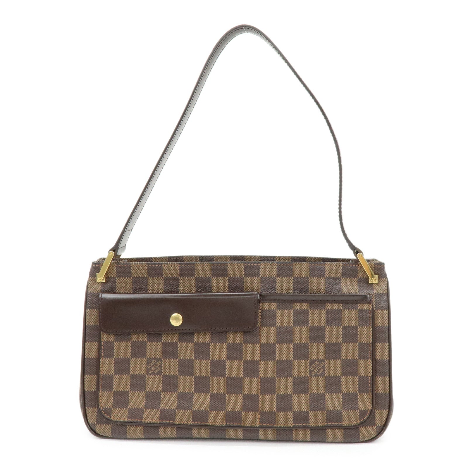Louis Vuitton Damier Aubagne Shoulder Bag Hand Bag Brown N51129