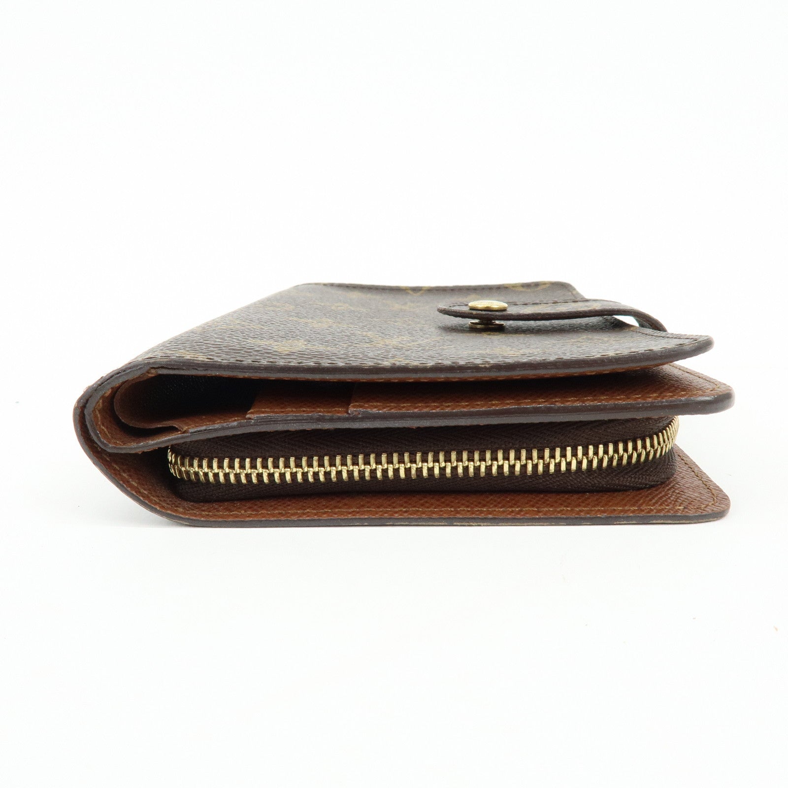 Louis Vuitton Monogram Porte Papier Zip Bi-fold Wallet M61207