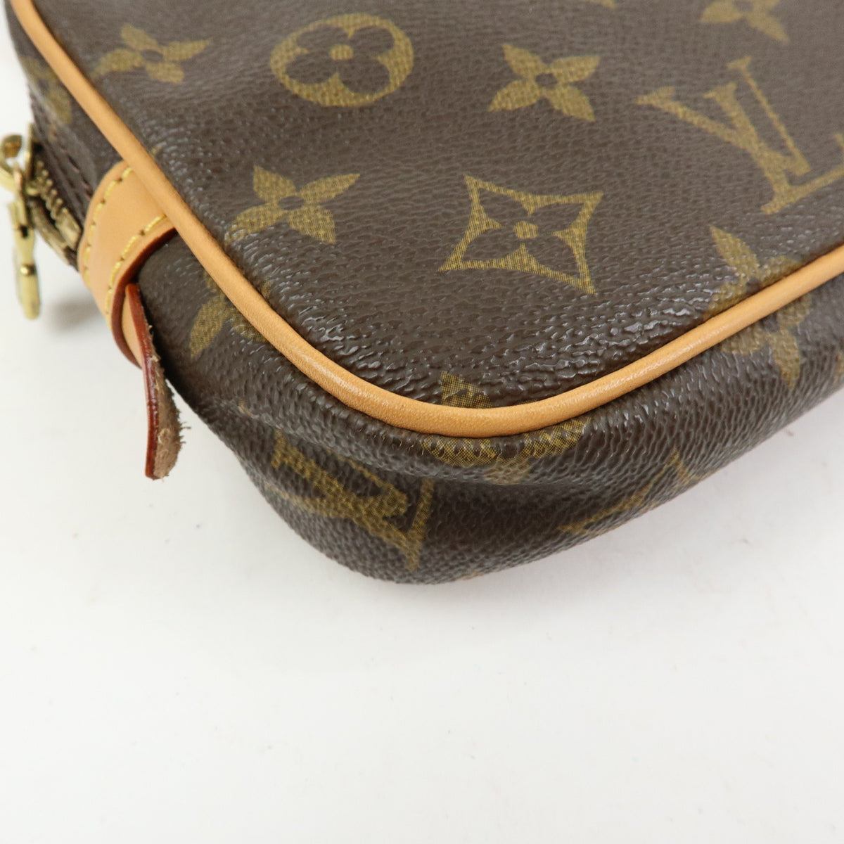 Louis Vuitton Monogram Pochette Marly Bandouliere Bag Brown M51828