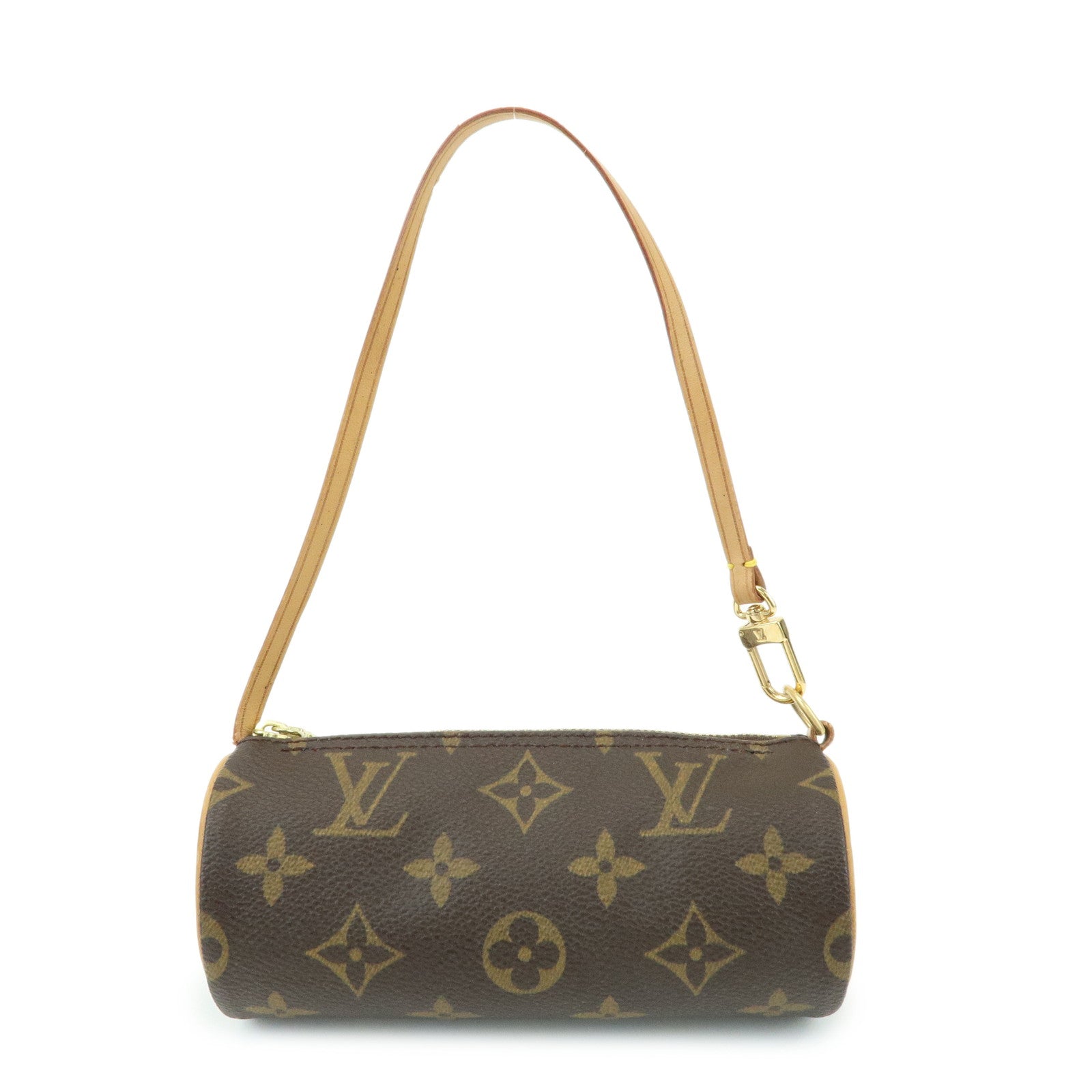 Louis Vuitton Monogram Canvas Mini Pouch for Papillon Bag Brown