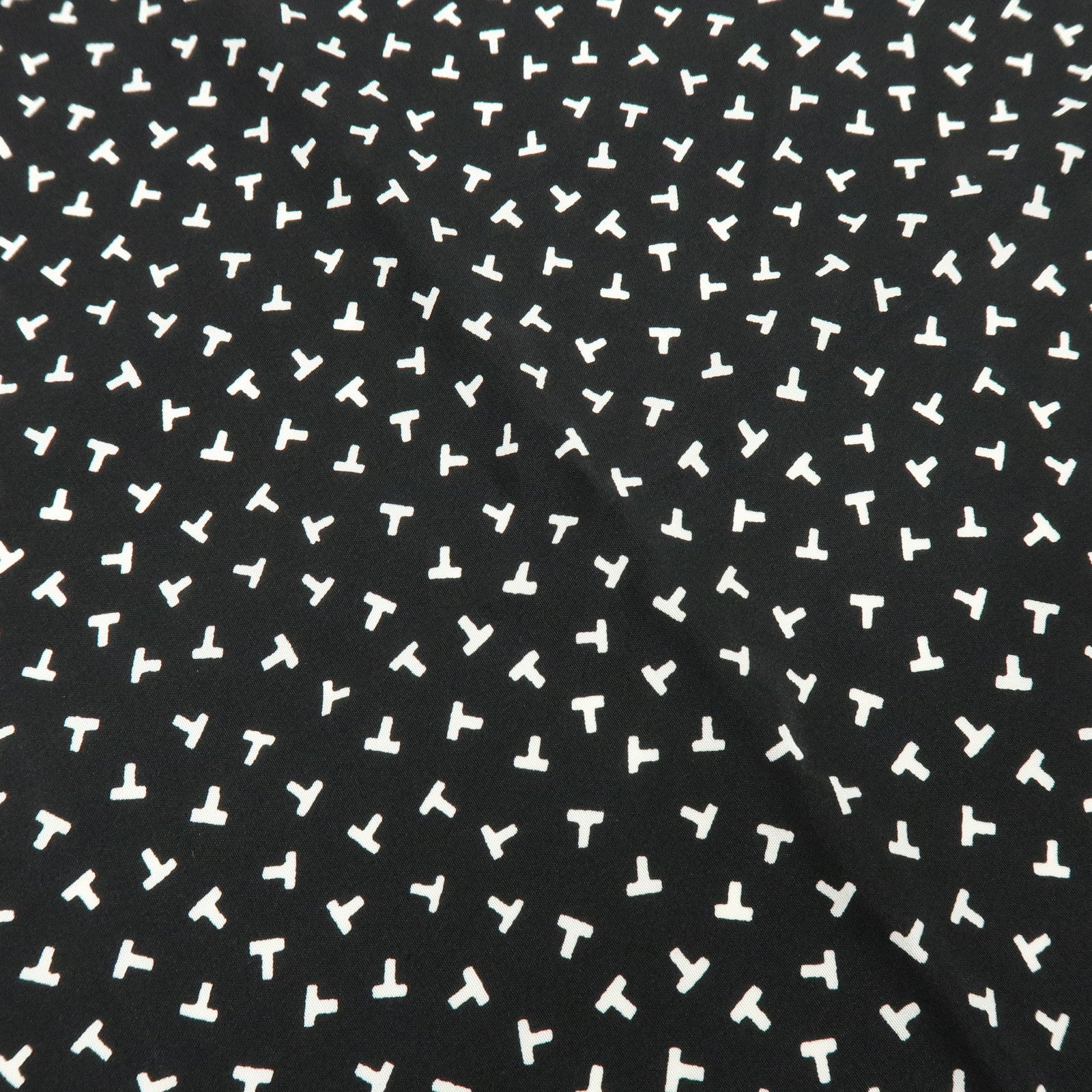 Tiffany & Co Silk 100% Scarf Ribbon Motif Black Pink White