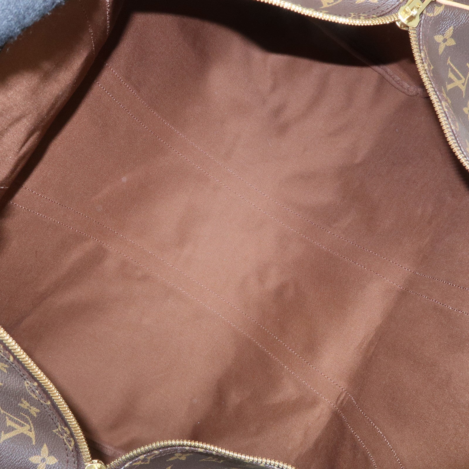 Louis Vuitton Monogram Keep All Bandouliere 55 Bag Brown M41414 Used