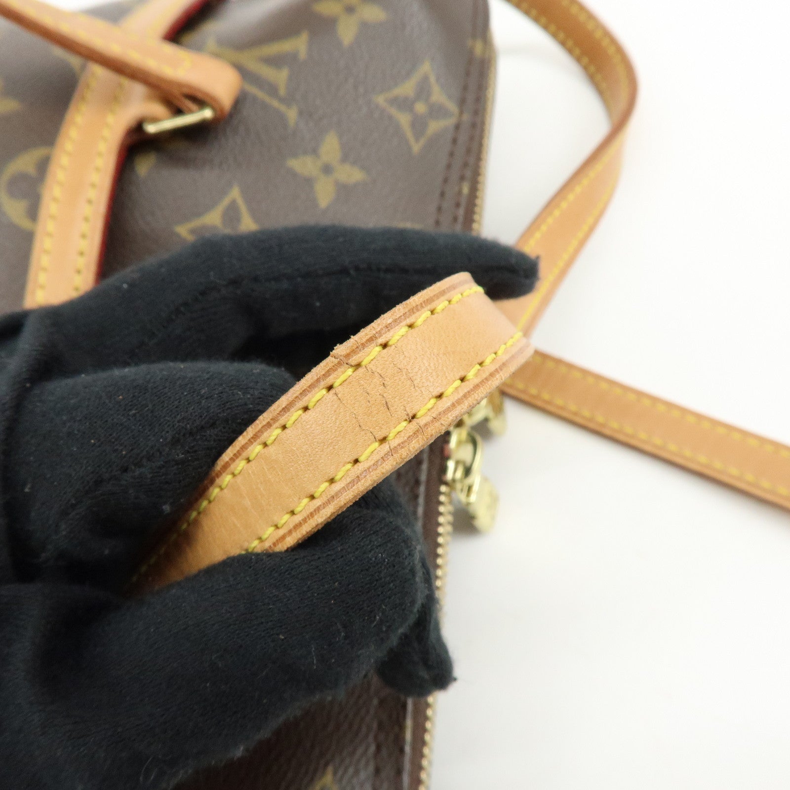 Louis Vuitton Monogram Coussin GM Hand Bag Shoulder Bag Brown M51141