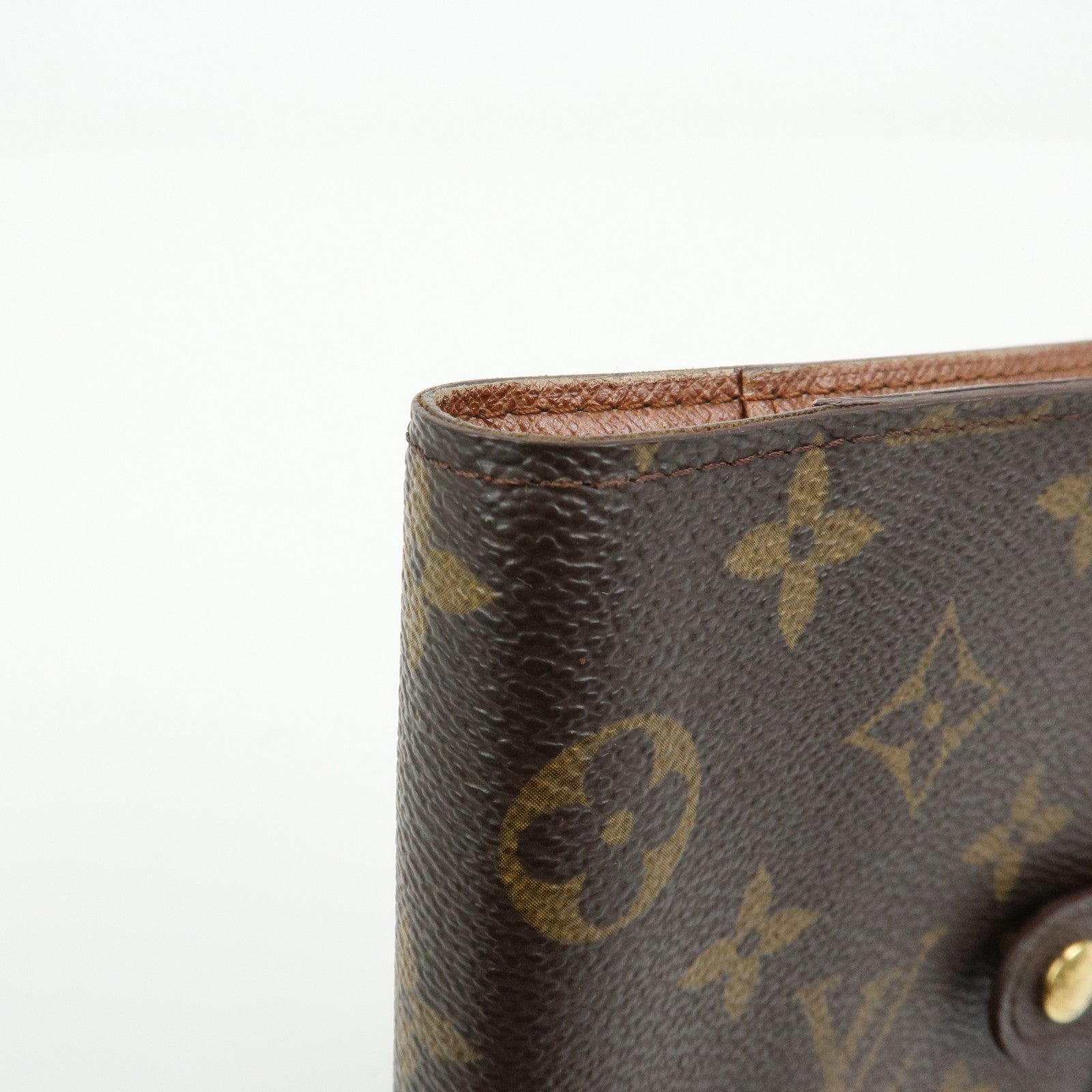 Louis Vuitton Set of 2 Monogram Canvas Leather Planner Cover R20005