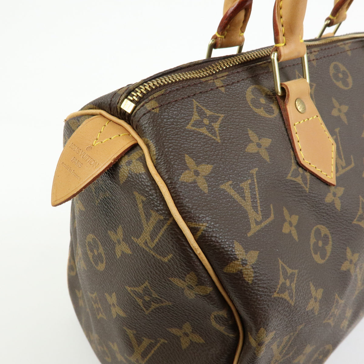 Louis Vuitton Monogram Speedy 30 Boston Bag Hand Bag Brown M41526