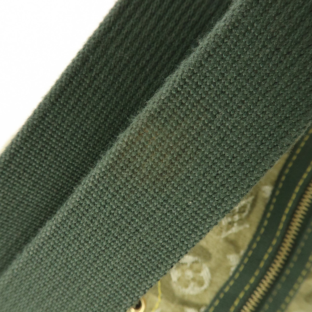 Louis Vuitton Monogramouflage Lys Denim Leather Boston Bag Green M95771