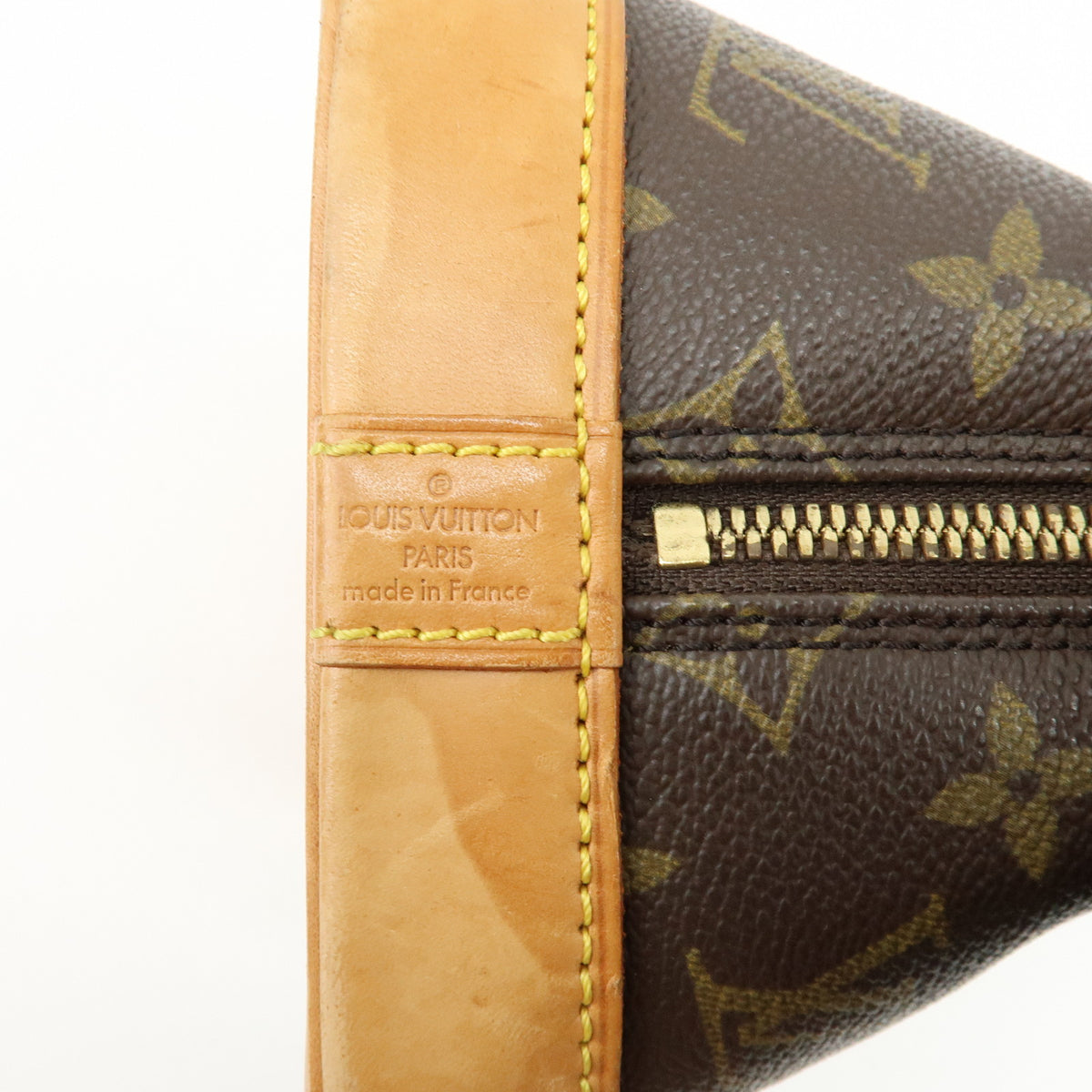 Louis Vuitton Monogram Alma PM Hand Bag Brown M51130