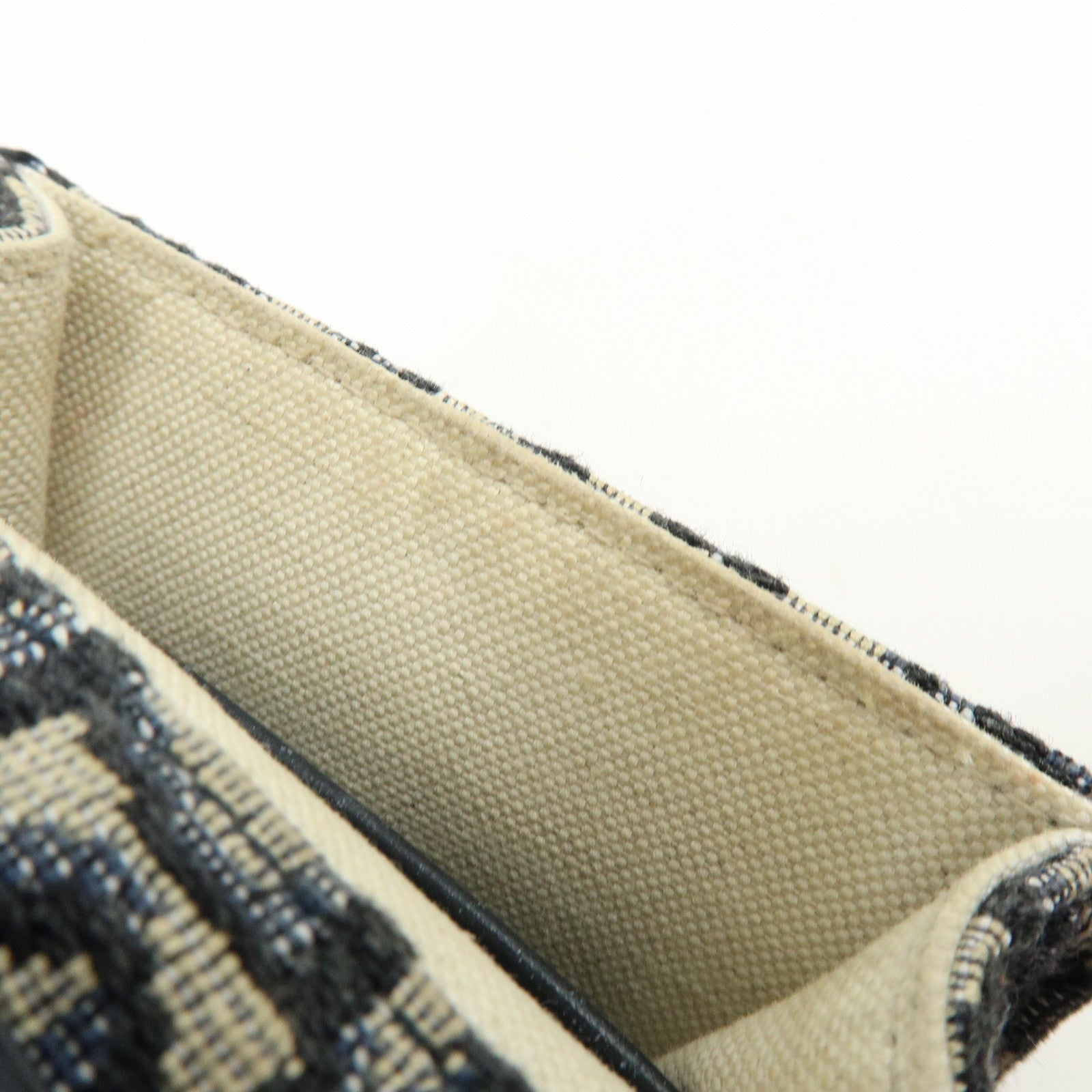 Christian Dior Oblique Jacquard Leather Vertical Saddle Shoulder Pouch