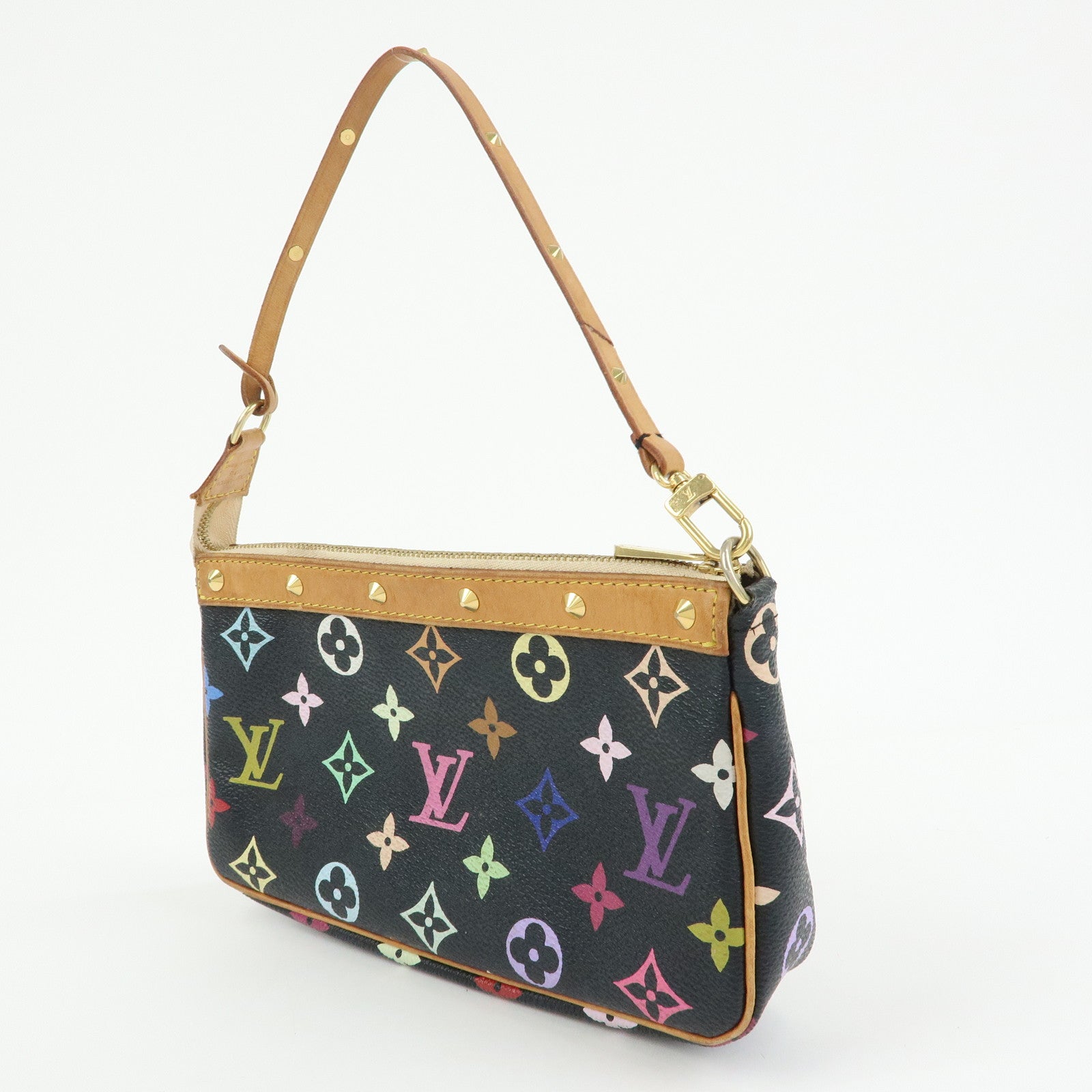 Louis Vuitton Monogram Multicolor Pochette Accessoires Noir M92648