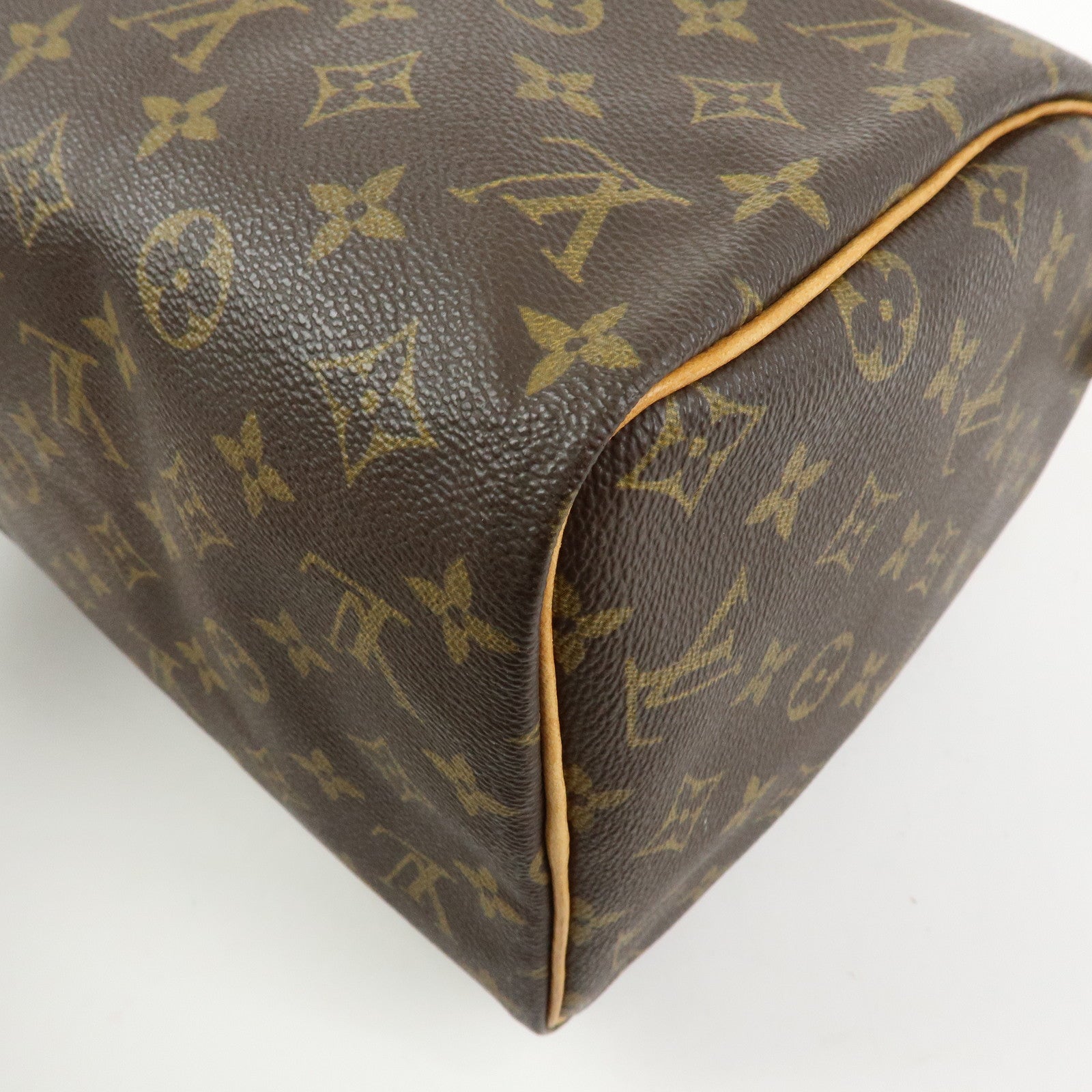 Louis Vuitton Monogram Speedy 30 Boston Bag Hand Bag Brown M41526