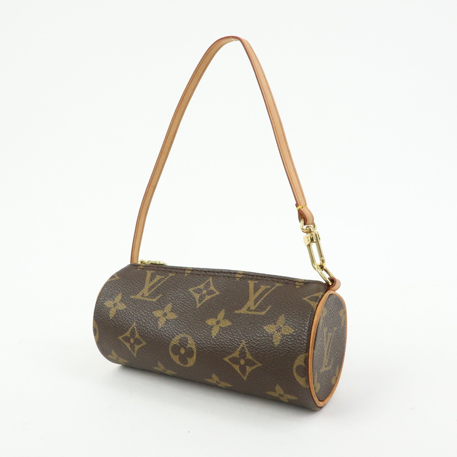 Louis Vuitton Monogram Mini Pouch for Papillon Bag Brown