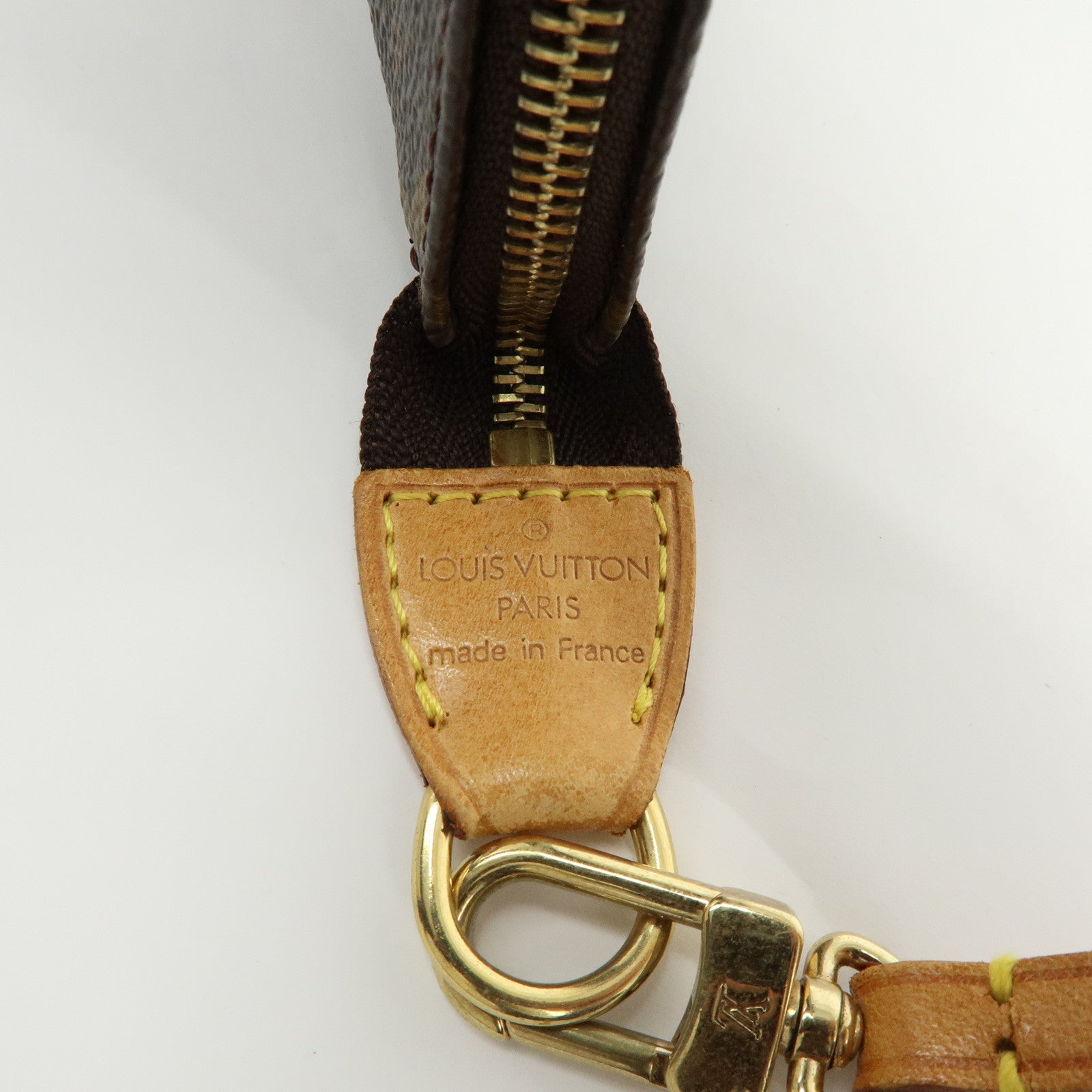 Louis Vuitton Monogram Pochette Accessoires Pouch Hand Bag M51980