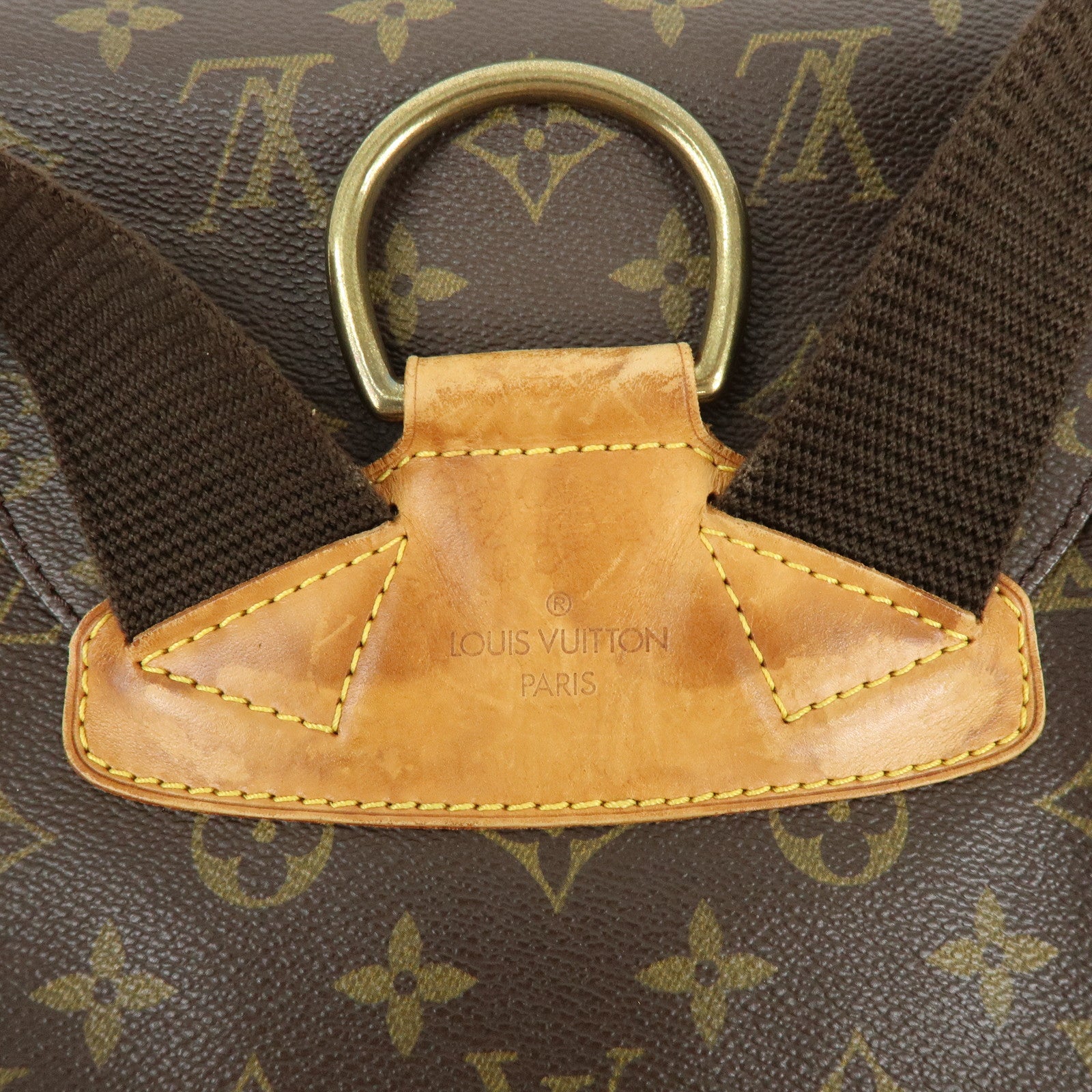 Louis Vuitton Monogram Montsouris GM Backpack Brown M51135