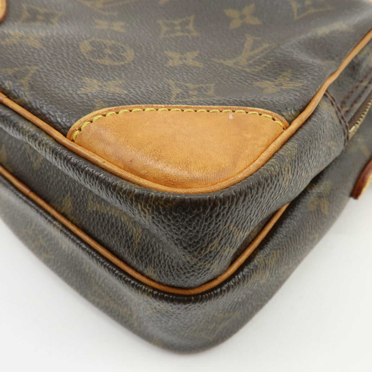 Louis Vuitton Monogram Amazone Shoulder Bag Crossbody Bag Brown M45236