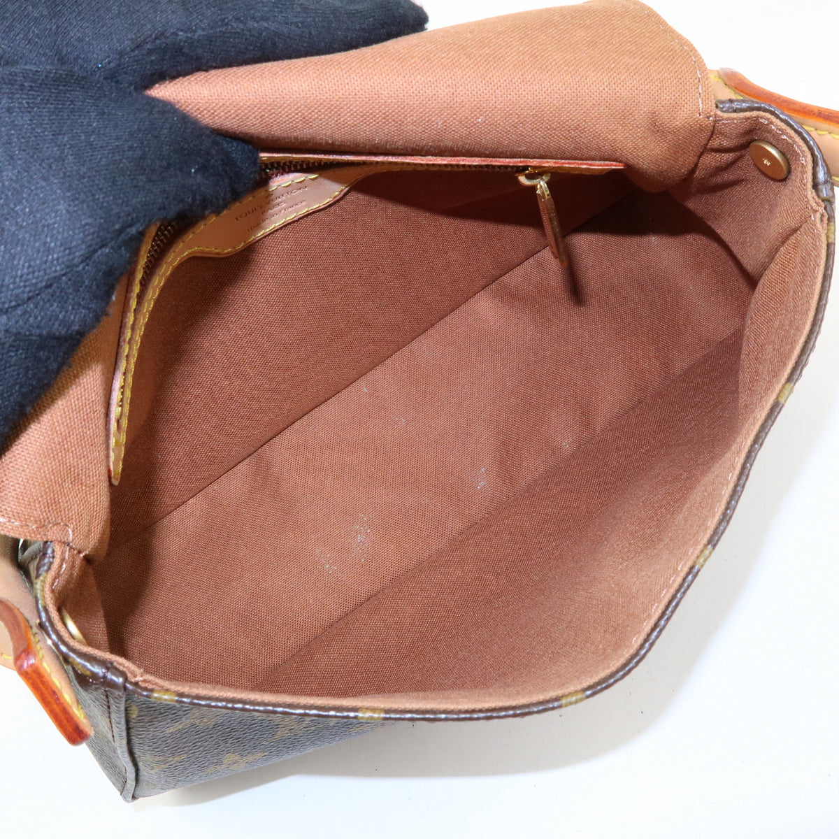 Louis Vuitton Monogram Mini Looping Shoulder Bag Brown M51147