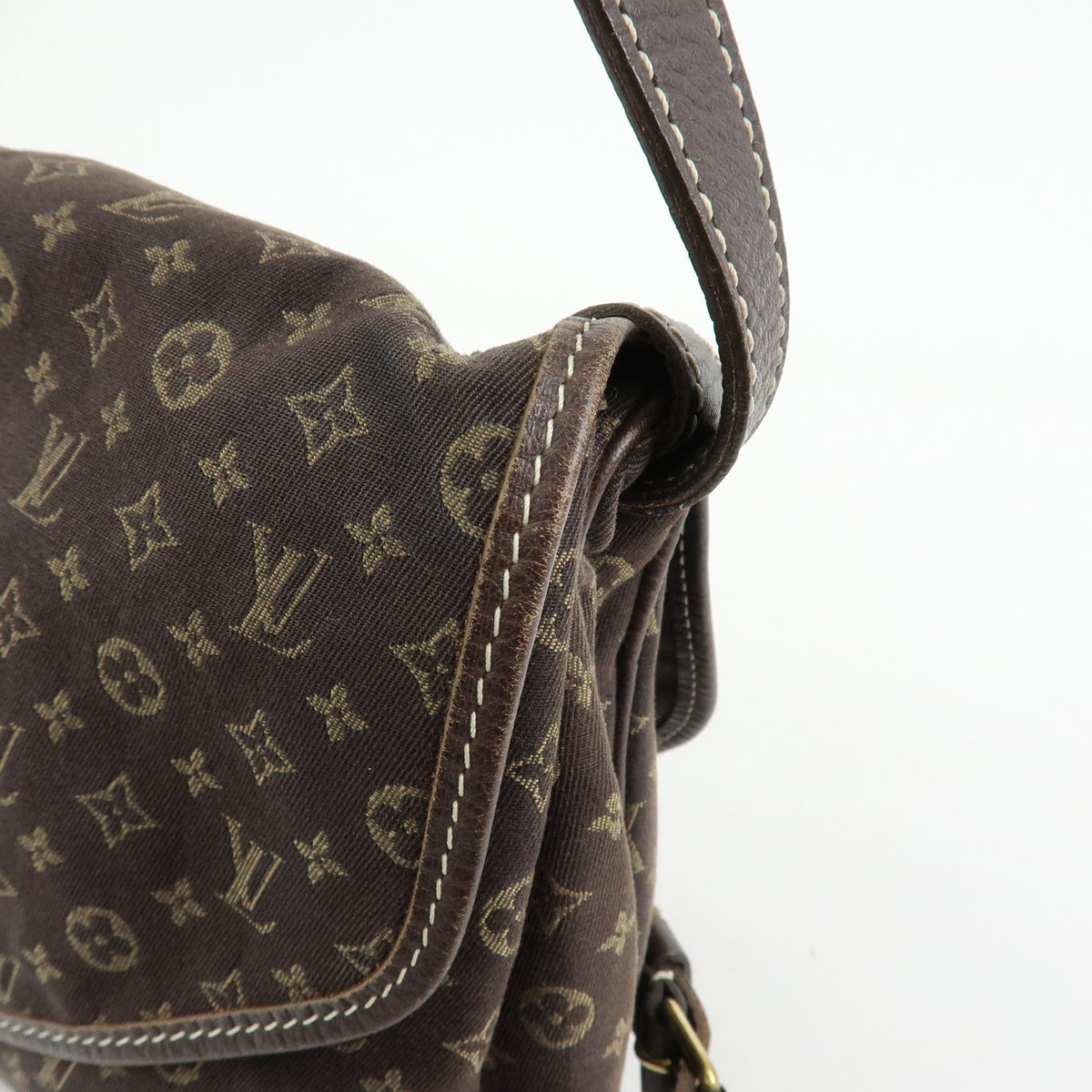 Louis Vuitton Monogram Mini Lin Saumur Shoulder Bag M95277